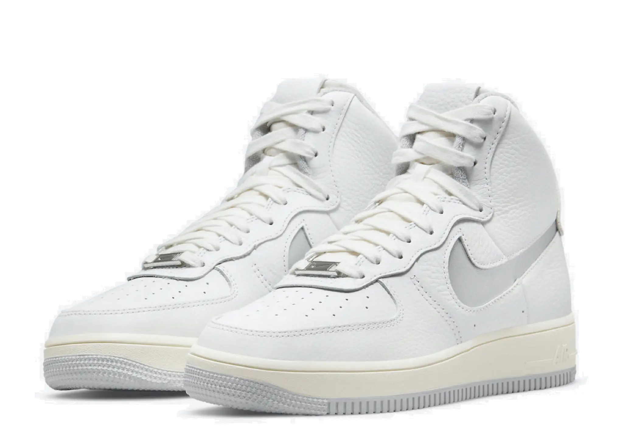Nike Air Force 1 High Sculpt White Silver (Women's) - photo 2