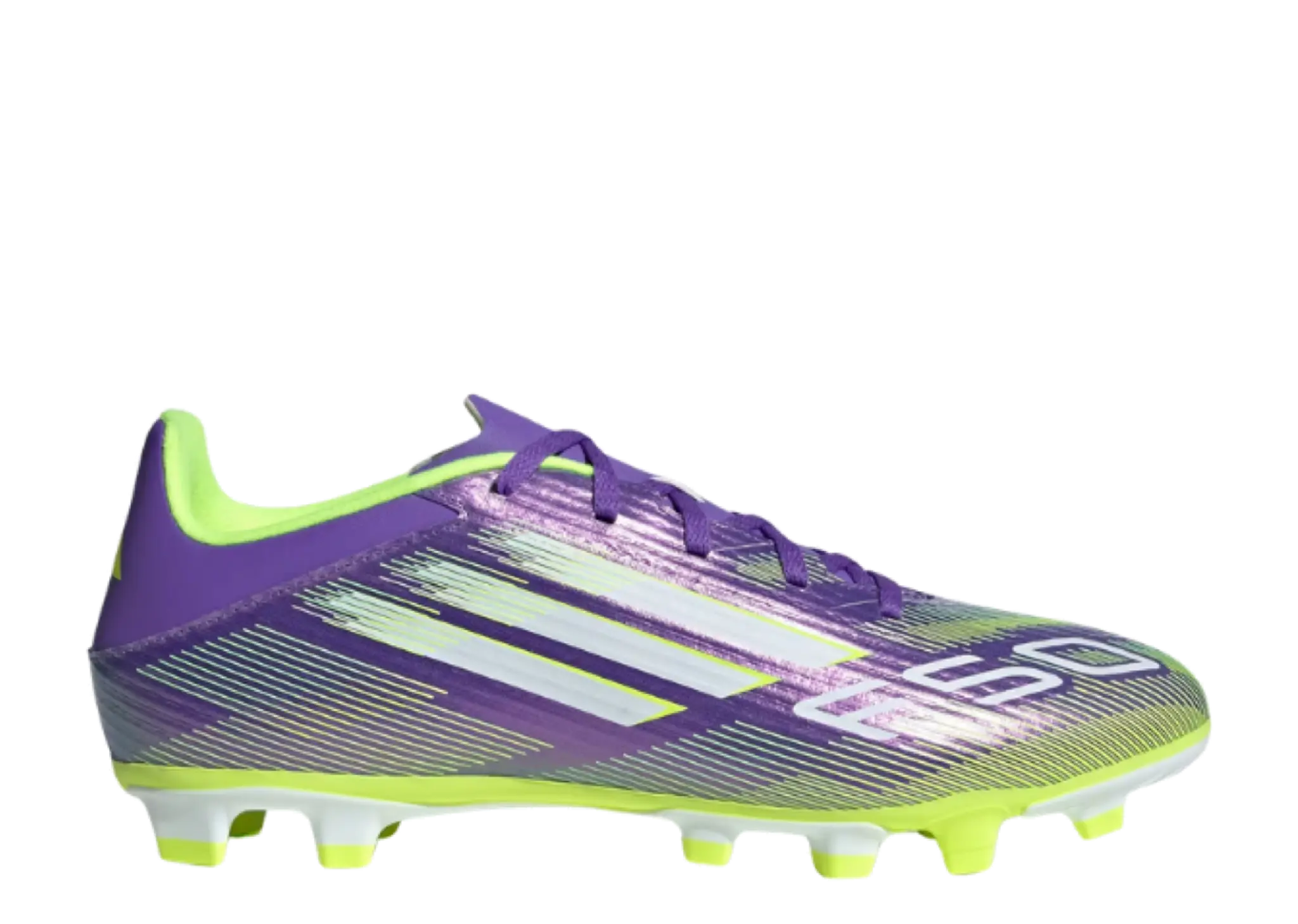 Adidas F50 Club FG/MG Purple Rush Cloud White Lucid Lemon