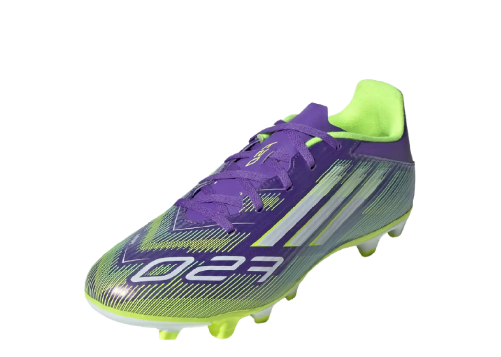 Adidas F50 Club FG/MG Purple Rush Cloud White Lucid Lemon - photo 2