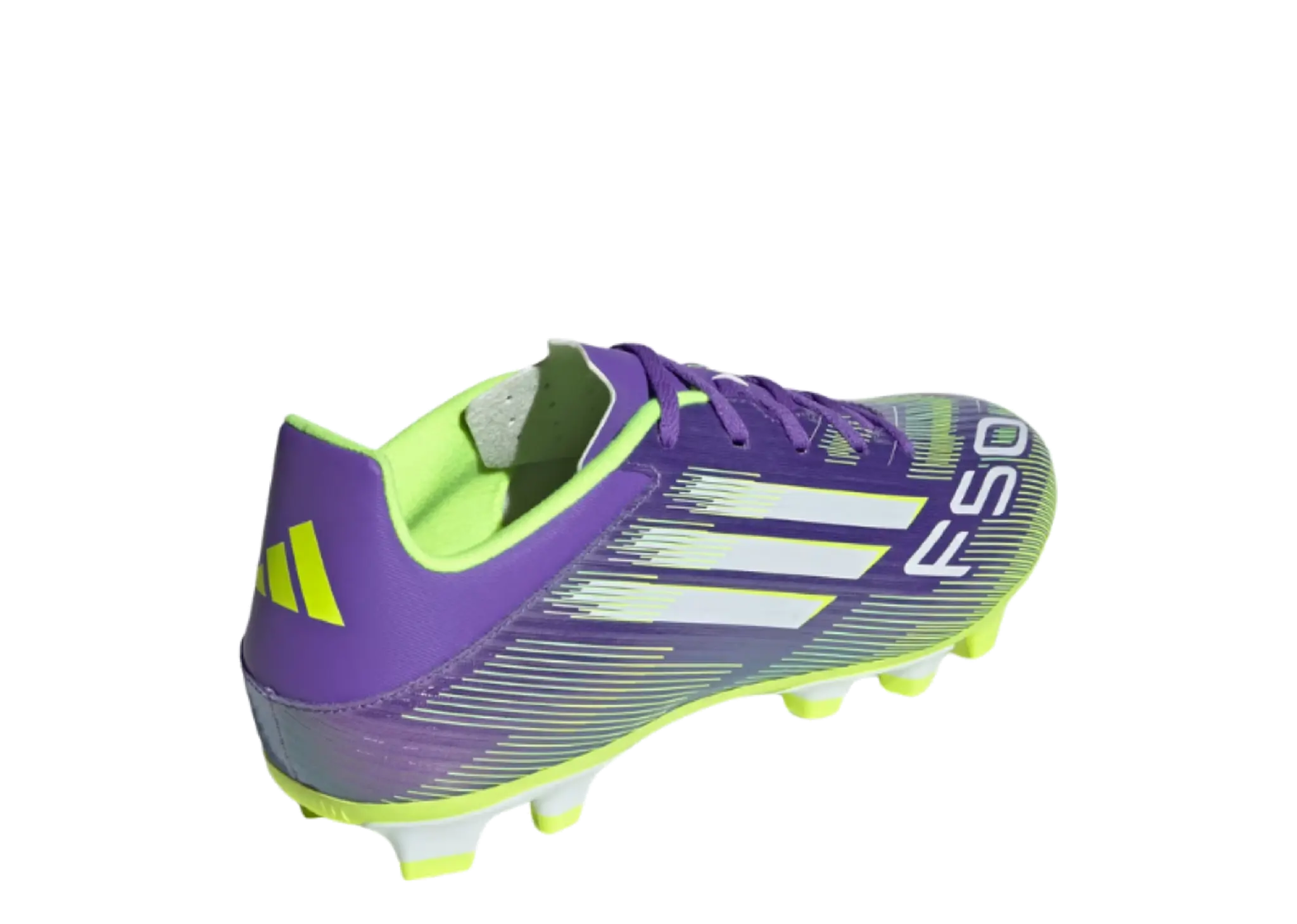 Adidas F50 Club FG/MG Purple Rush Cloud White Lucid Lemon - photo 3
