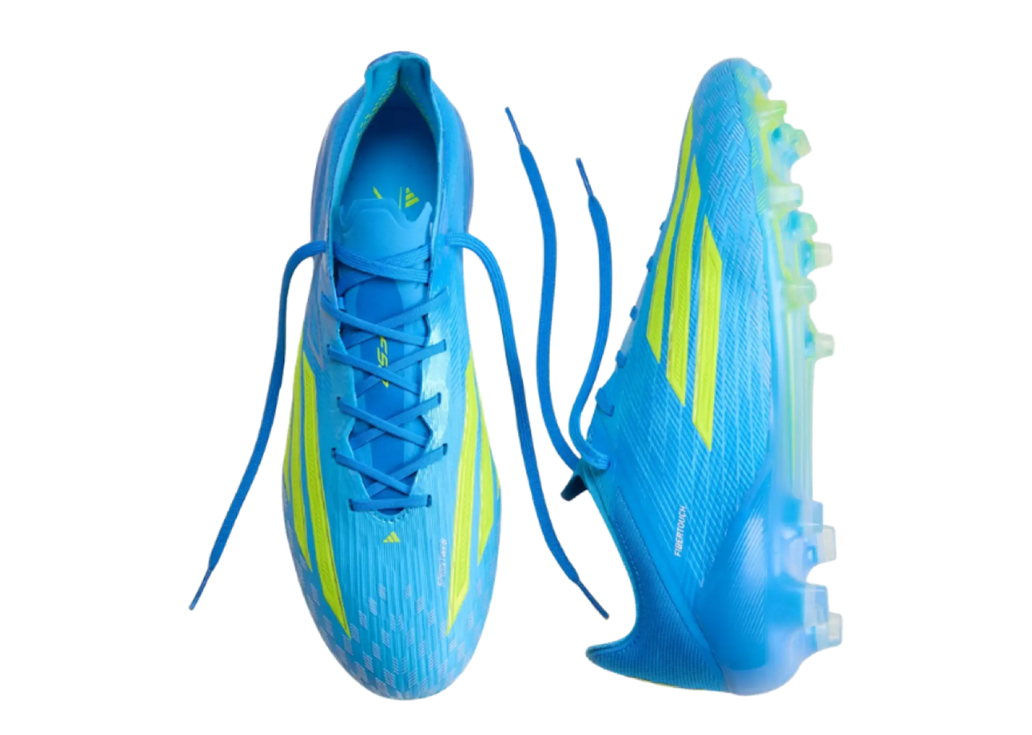 Adidas F50 Elite FG Lucid Ray Blue Team Solar Yellow Lucid Aquamarine - photo 3