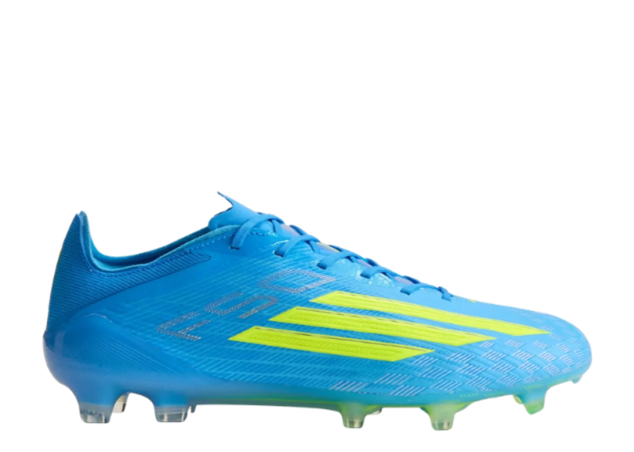 Adidas F50 Elite FG Lucid Ray Blue Team Solar Yellow Lucid Aquamarine