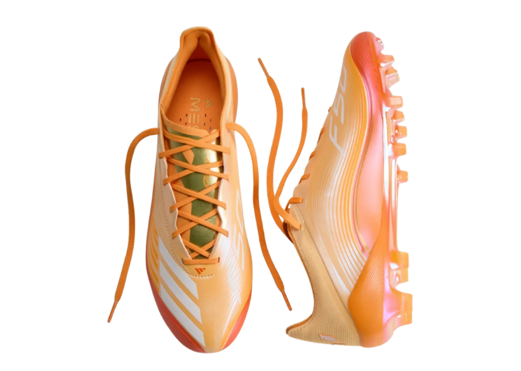 Adidas F50 Messi Elite FG Ice Tangerine Gold Metallic Pure Tangerine - photo 3