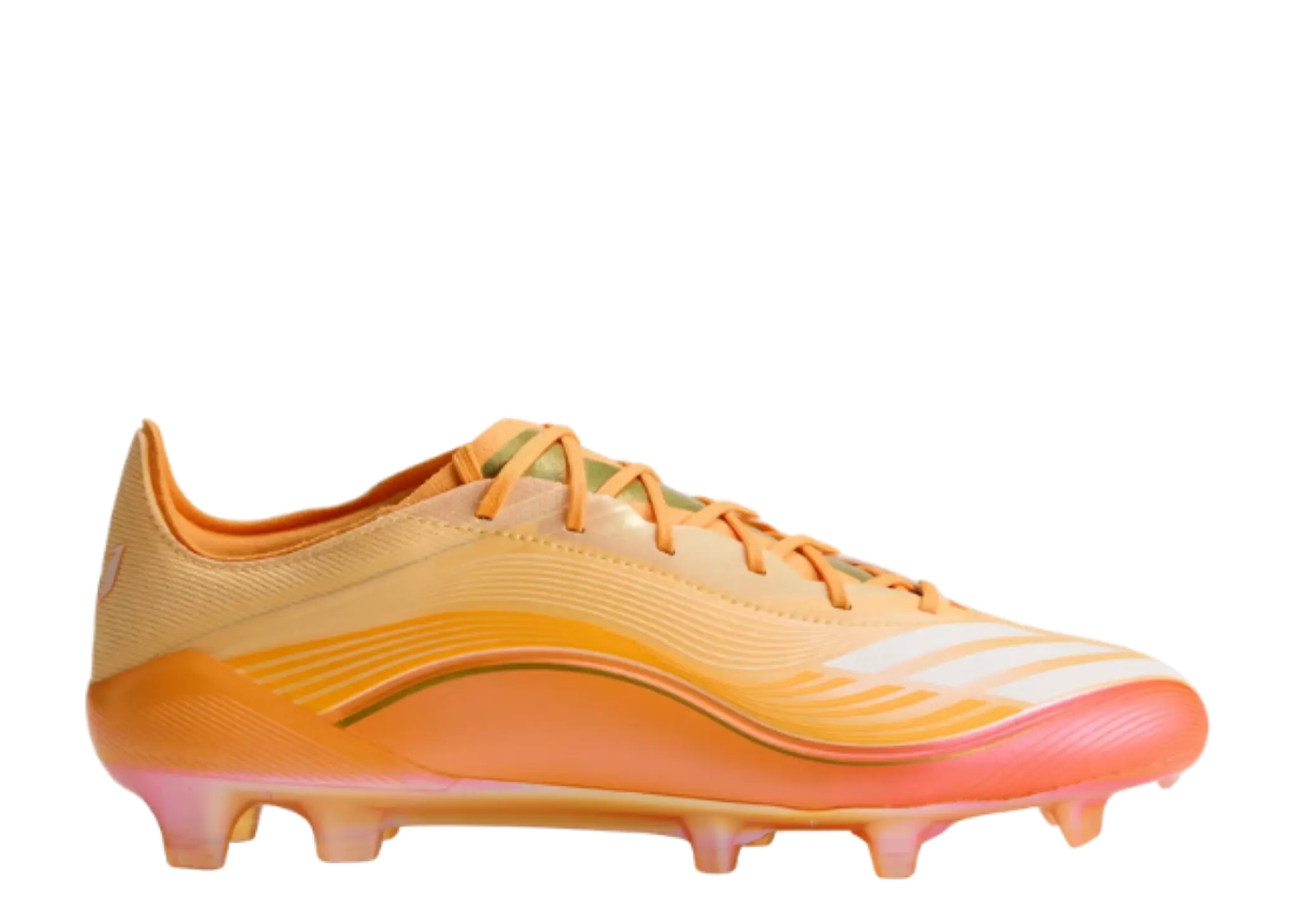 Adidas F50 Messi Elite FG Ice Tangerine Gold Metallic Pure Tangerine
