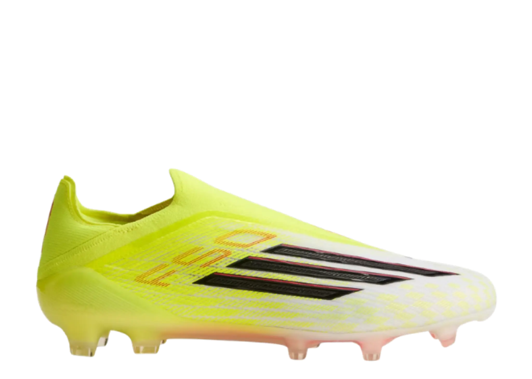 Adidas F50 Elite Laceless FG Team Solar Yellow Core Black Lucid Red