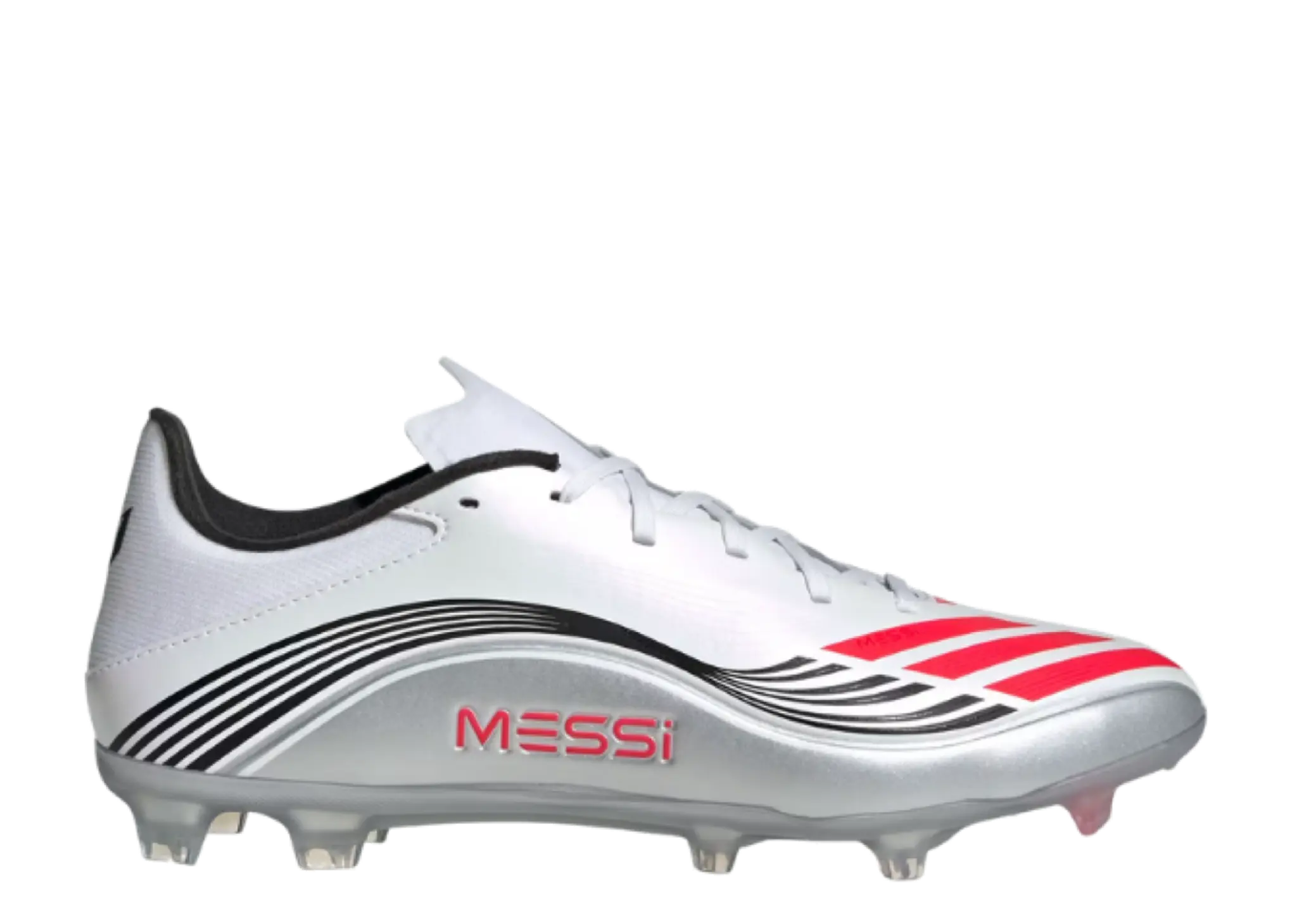 Adidas F50 Messi League FG/MG Cloud White Lucid Red Silver Metallic