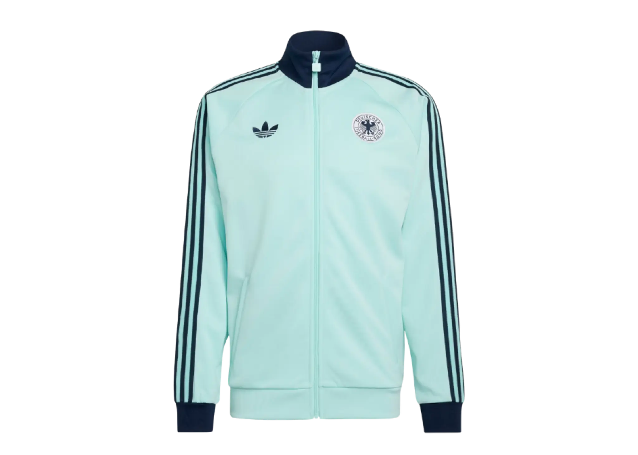 Adidas Germany 2026 Originals Track Top Semi Flash Aqua