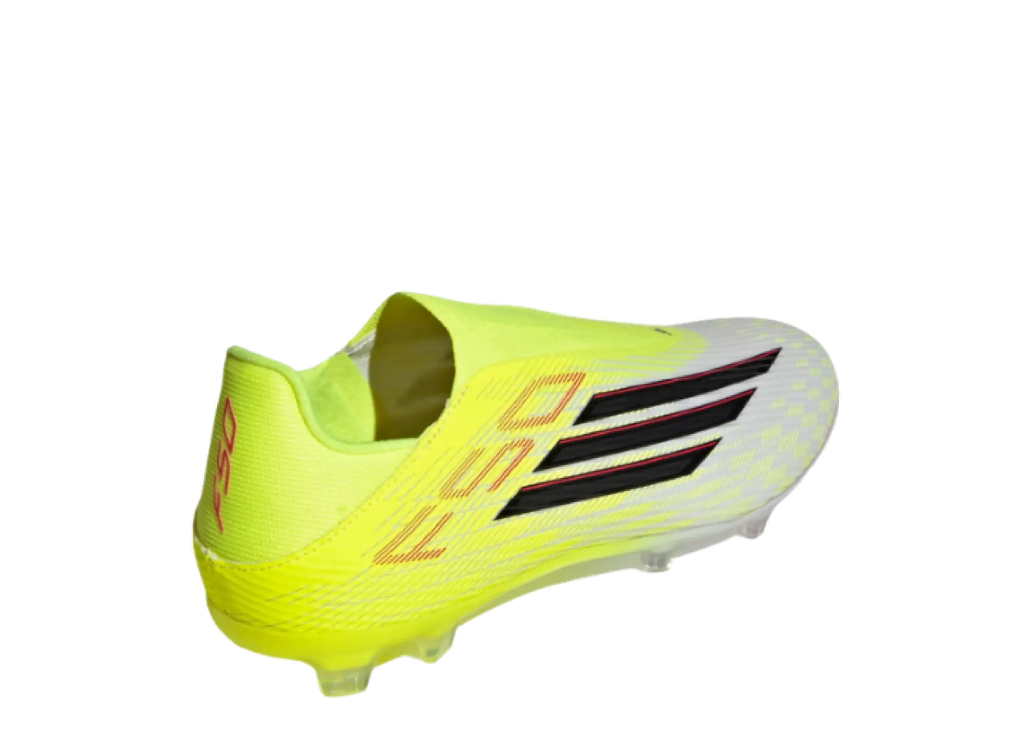Adidas F50 League Laceless FG/MG Team Solar Yellow Core Black Lucid Red - photo 2