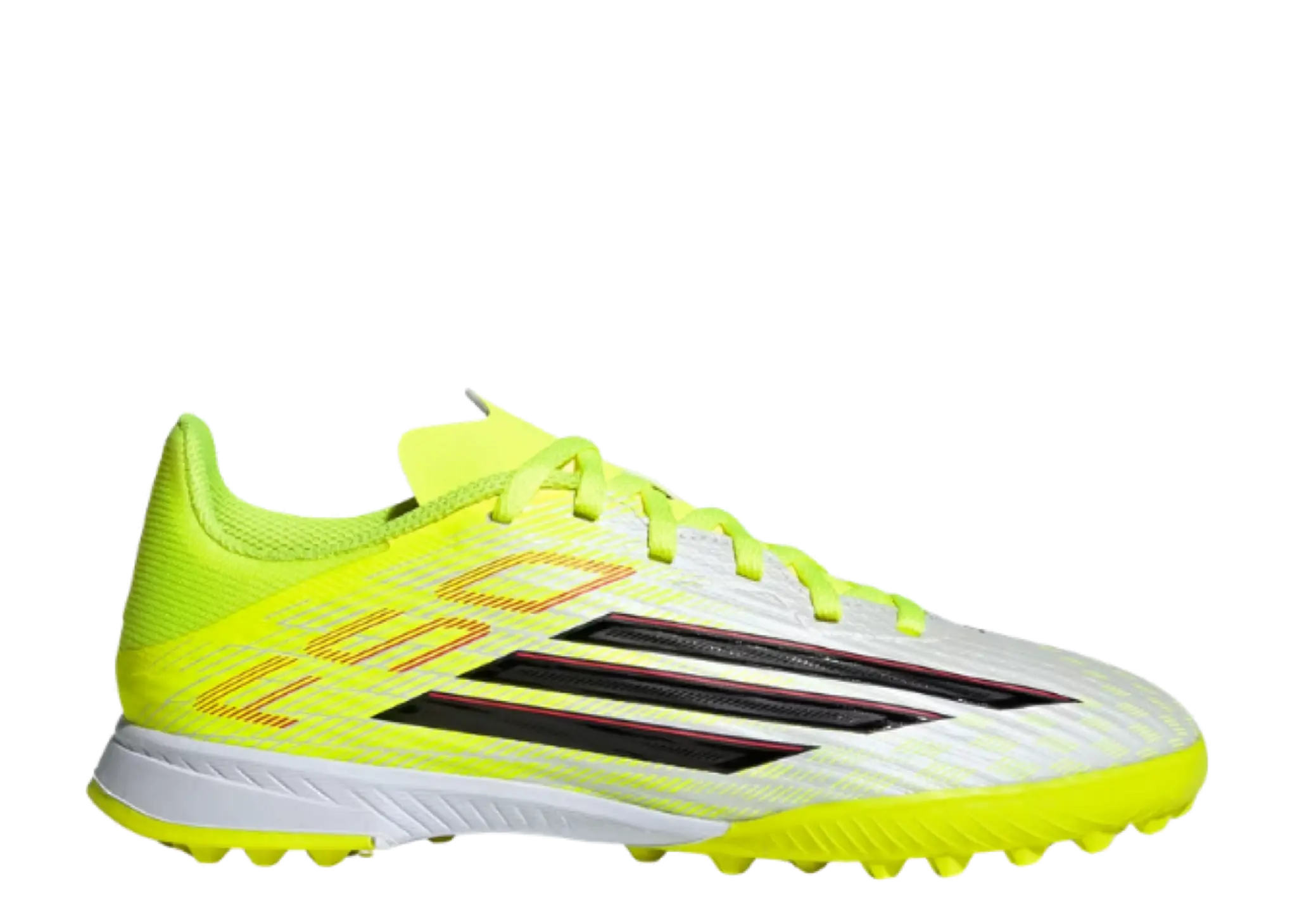 Adidas F50 League Turf Team Solar Yellow Core Black Lucid Red (Grade School)
