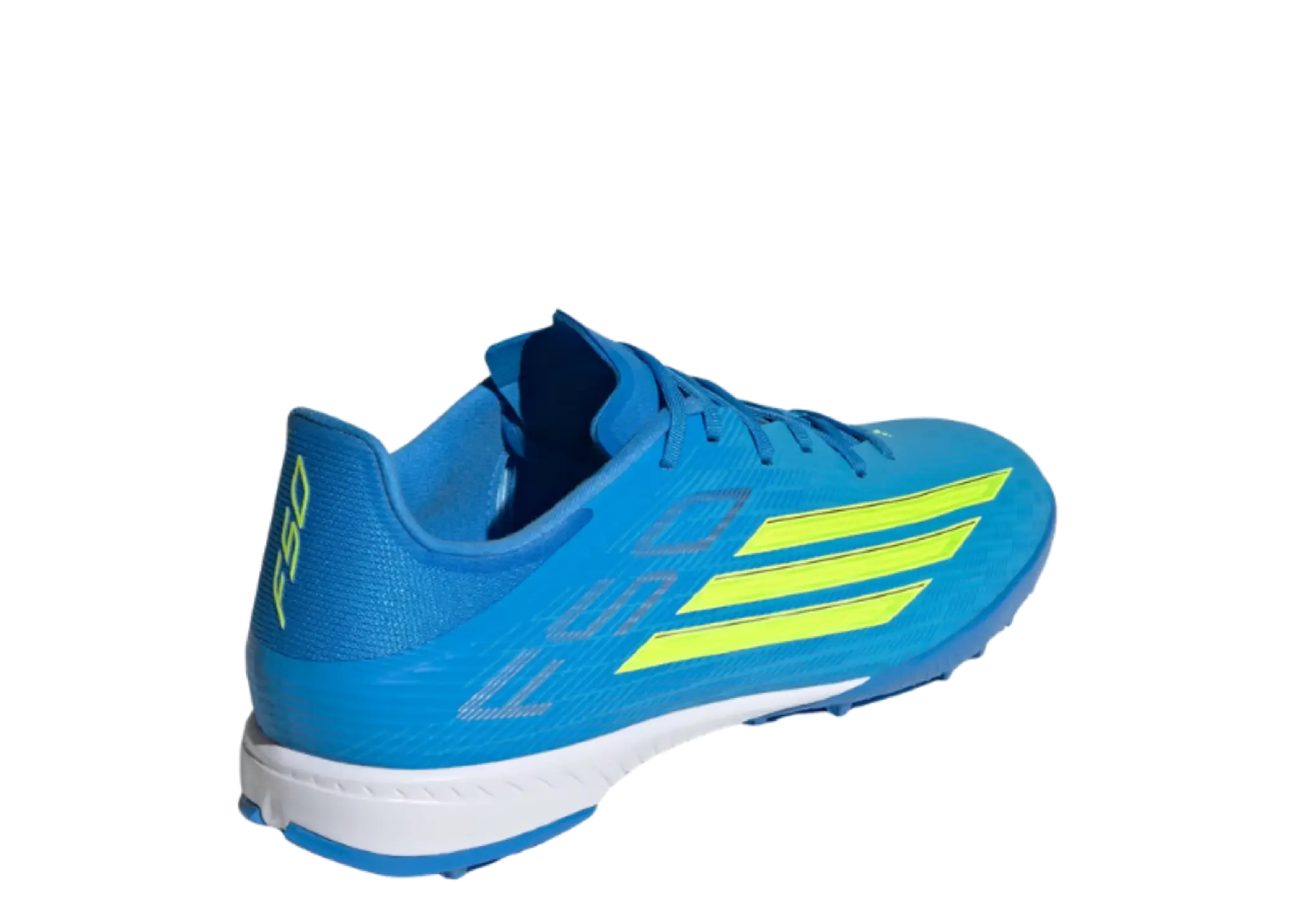 Adidas F50 League Turf Lucid Ray Blue Team Solar Yellow Lucid Aquamarine - photo 3