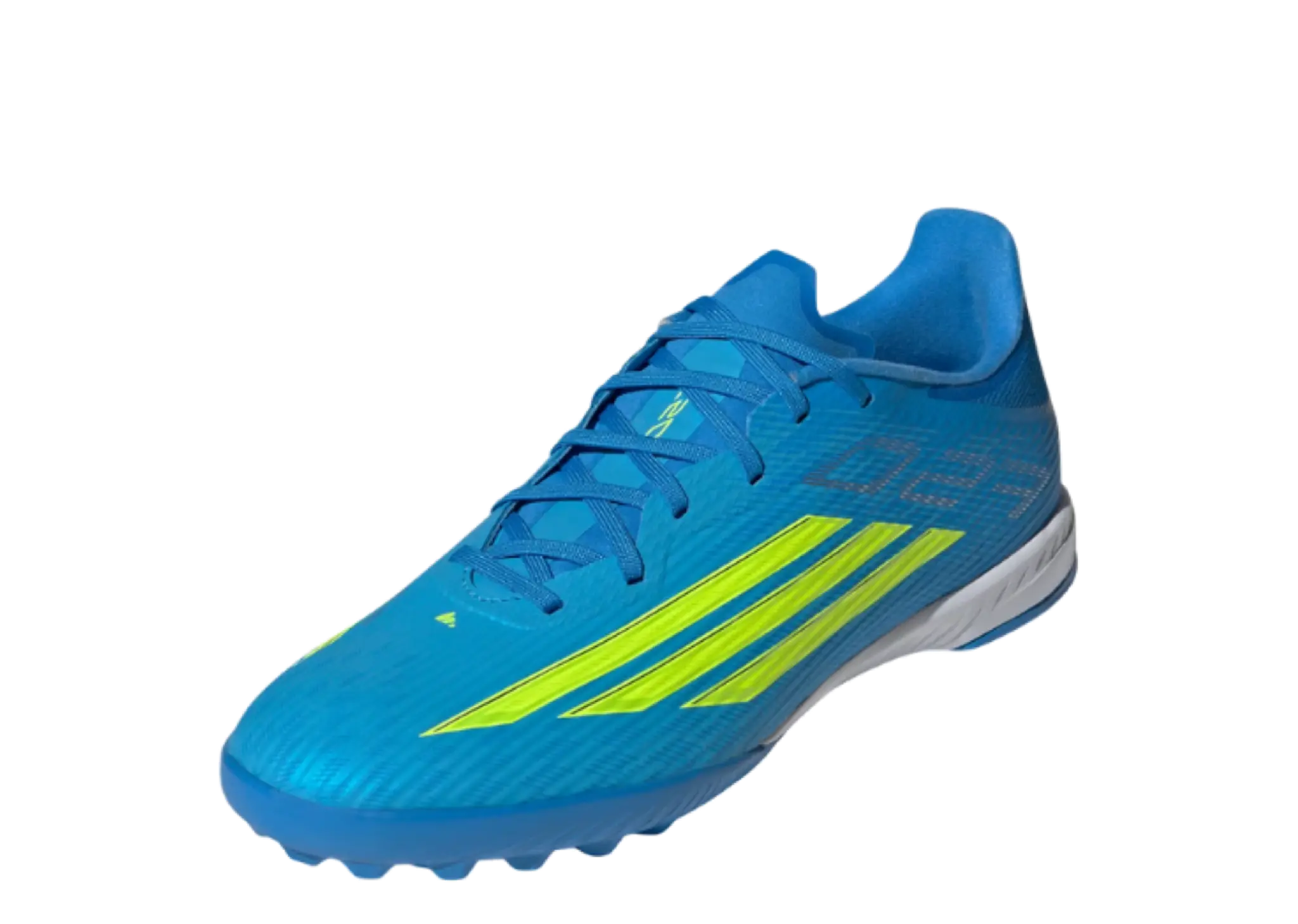 Adidas F50 League Turf Lucid Ray Blue Team Solar Yellow Lucid Aquamarine - photo 2