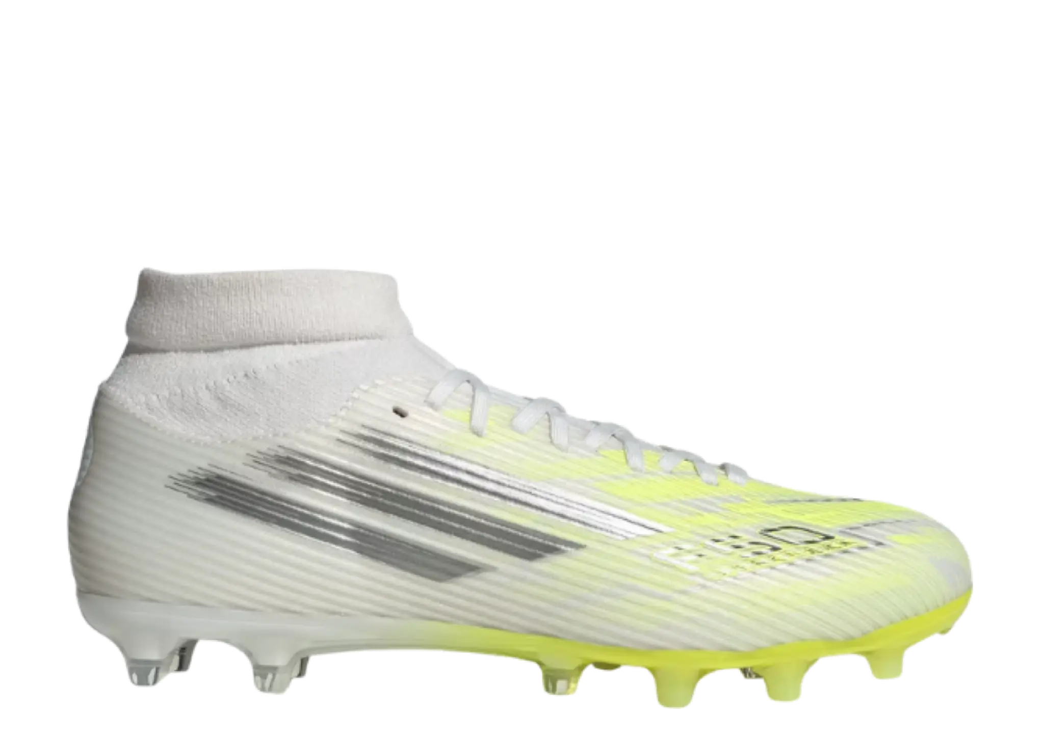 Adidas F50 Sparkfusion League Mid Cut FG/MG White Iron Metallic (Women's)