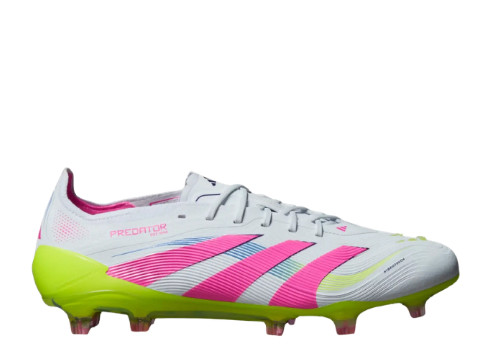 Adidas Predator Elite FG Cloud White Lucid Pink Lucid Lemon