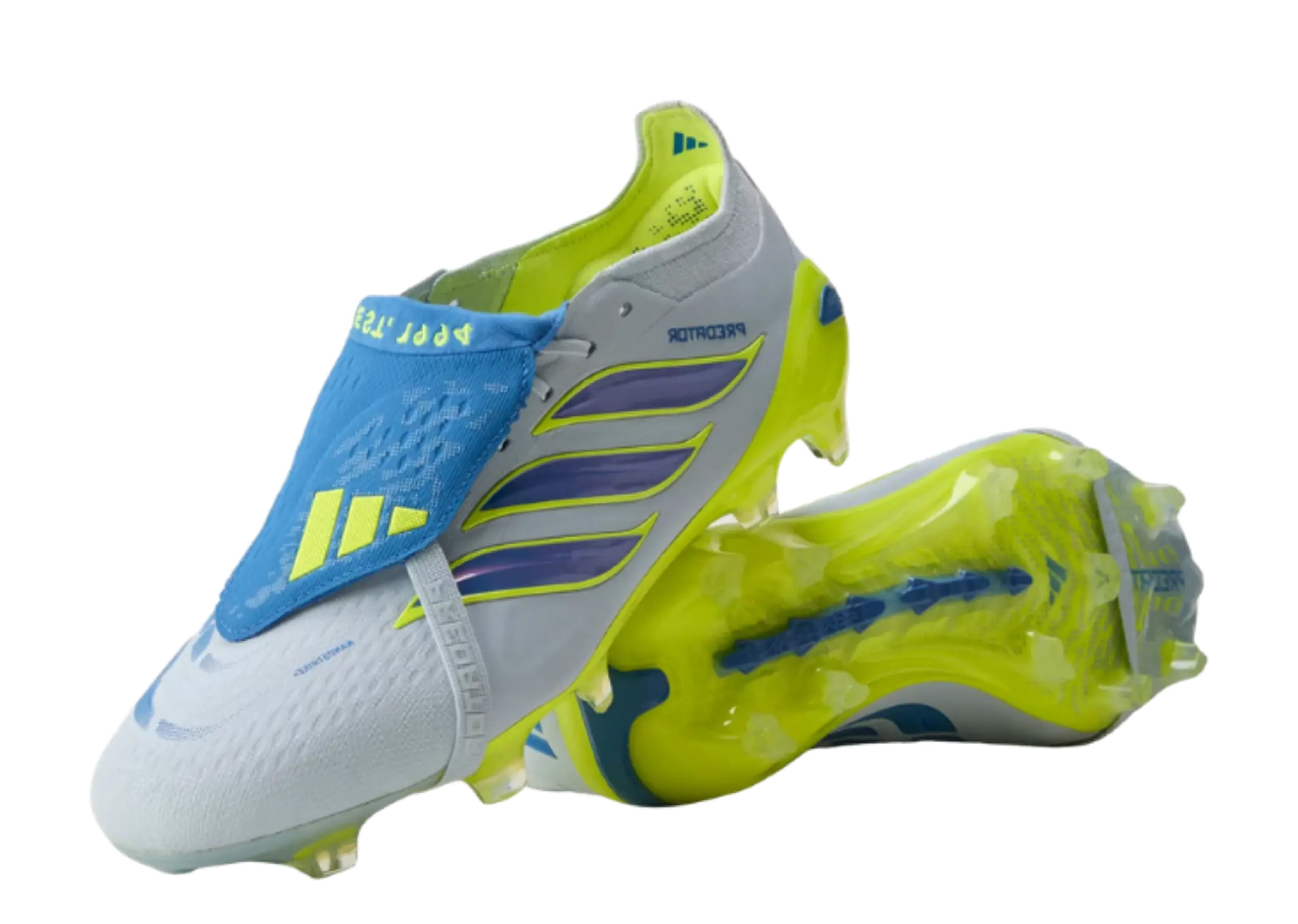 Adidas Predator Elite FT FG Crystal Sky Ray Blue Team Solar Yellow - photo 2