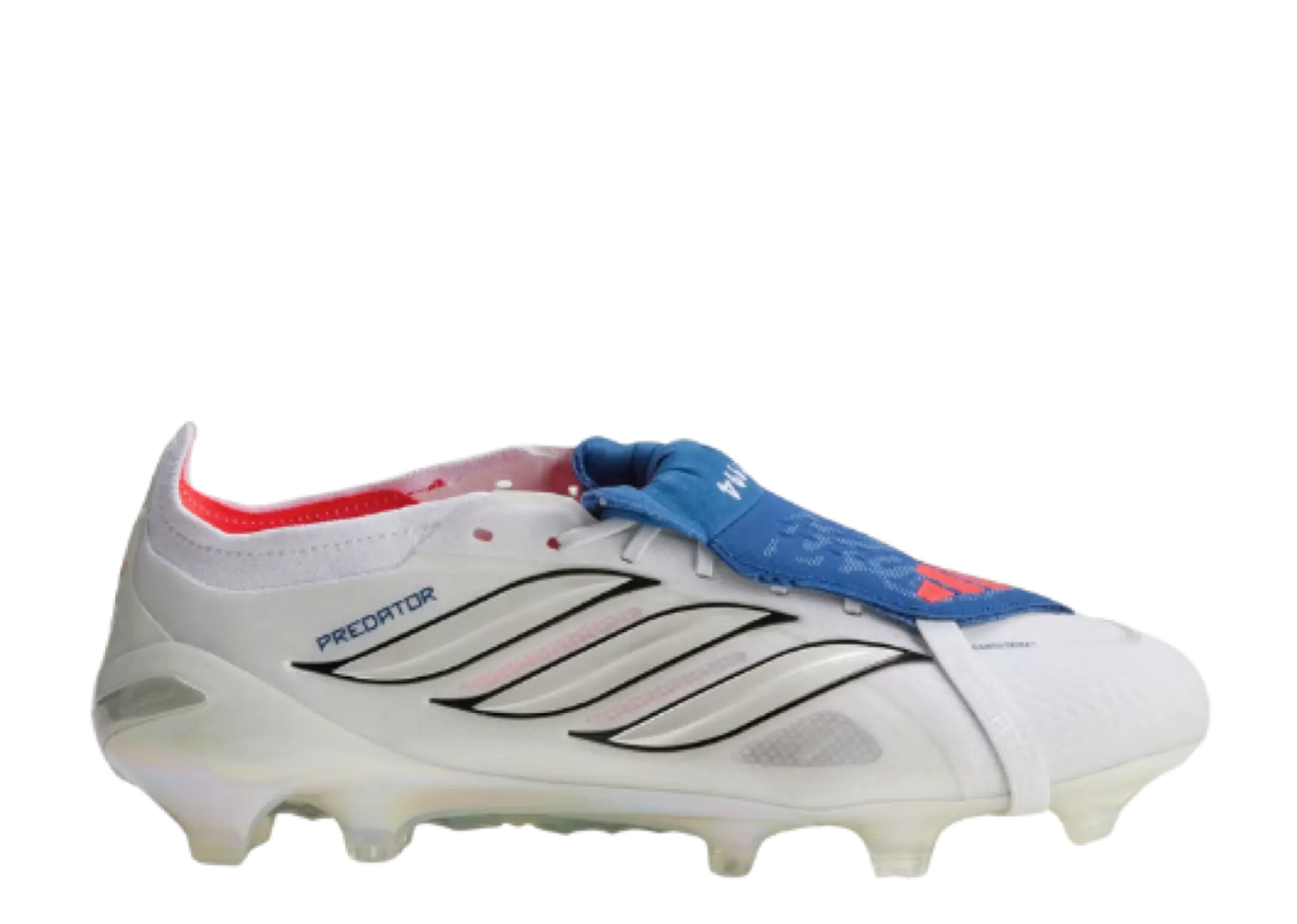 Adidas Predator Elite Laceless FG Cloud White Zero Metalic