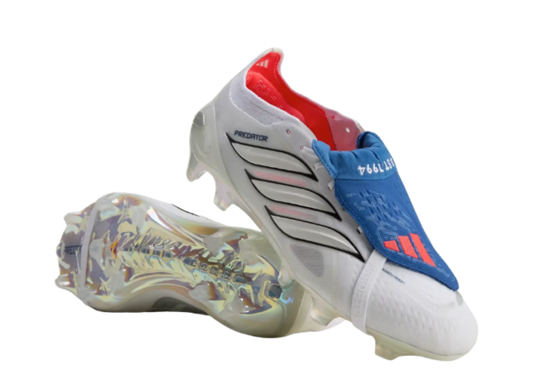 Adidas Predator Elite Laceless FG Cloud White Zero Metalic - photo 2