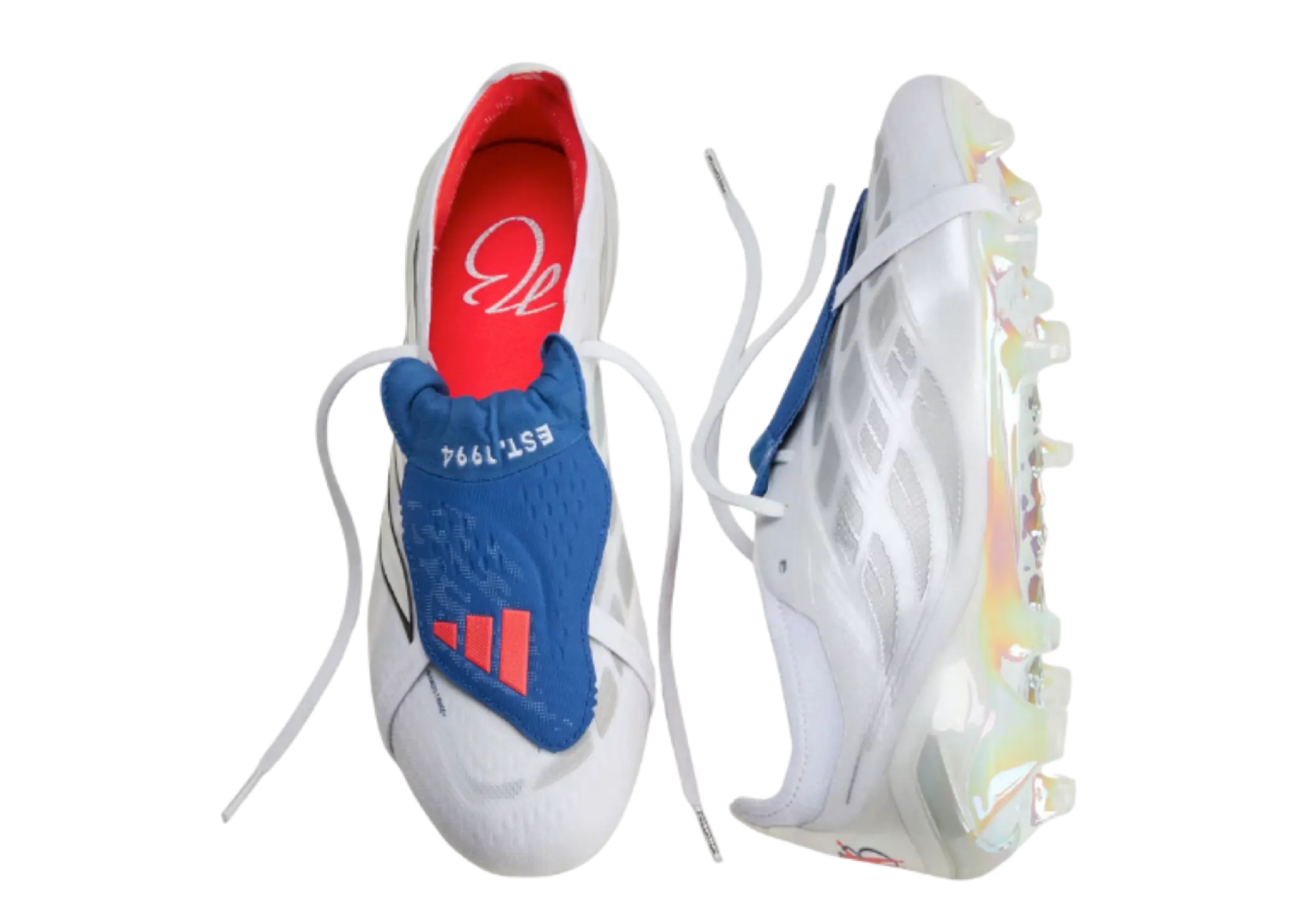 Adidas Predator Elite Laceless FG Cloud White Zero Metalic - photo 3