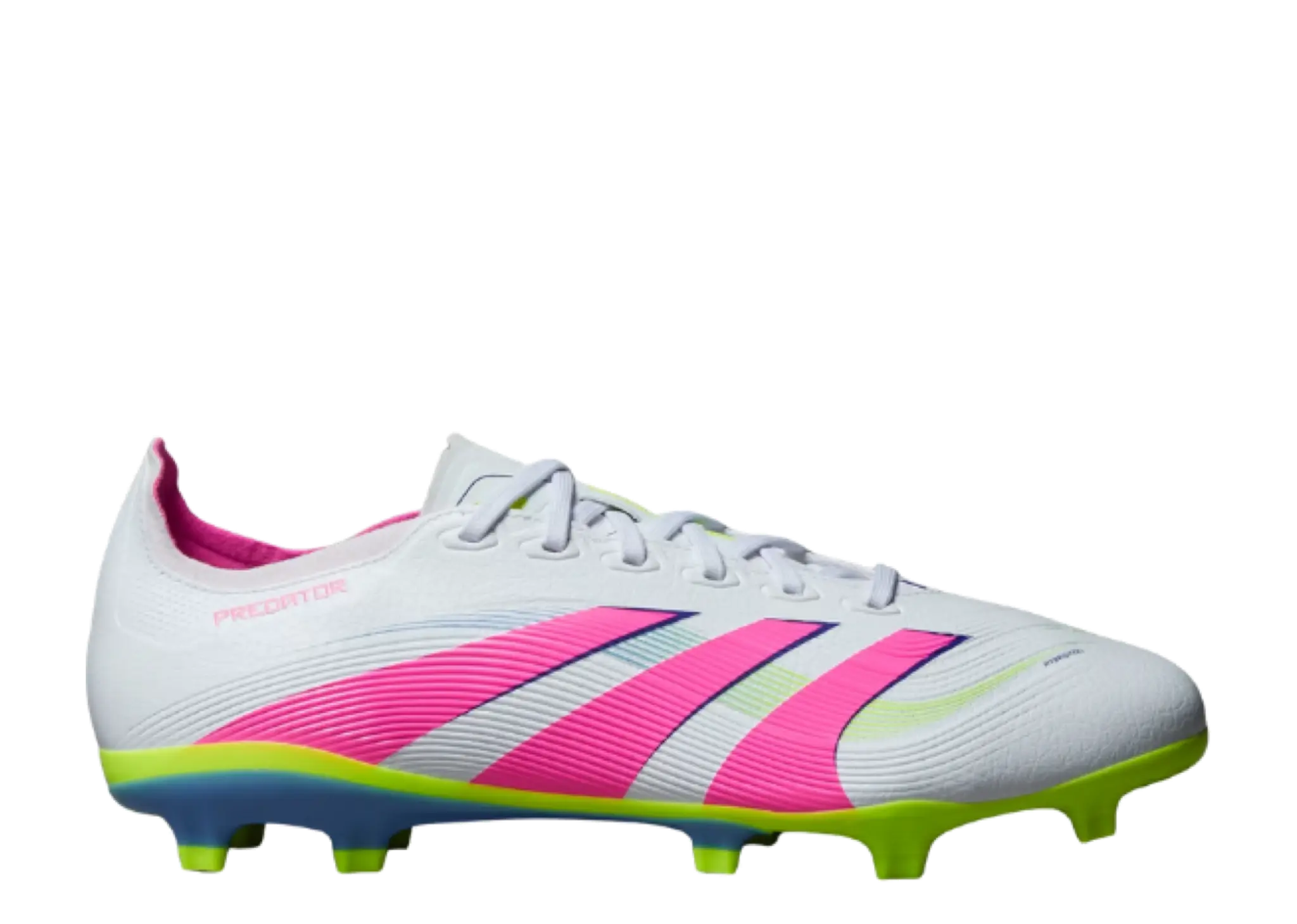 Adidas Predator League FG/MG Cloud White Lucid Pink Lucid Lemon