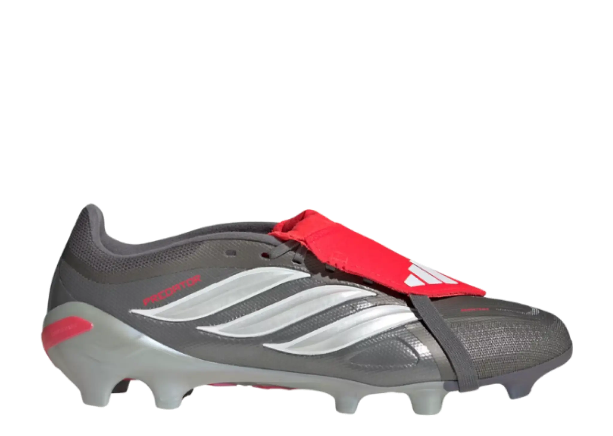Adidas Predator League FT FG Iron Metallic Zero Metallic Lucid Red