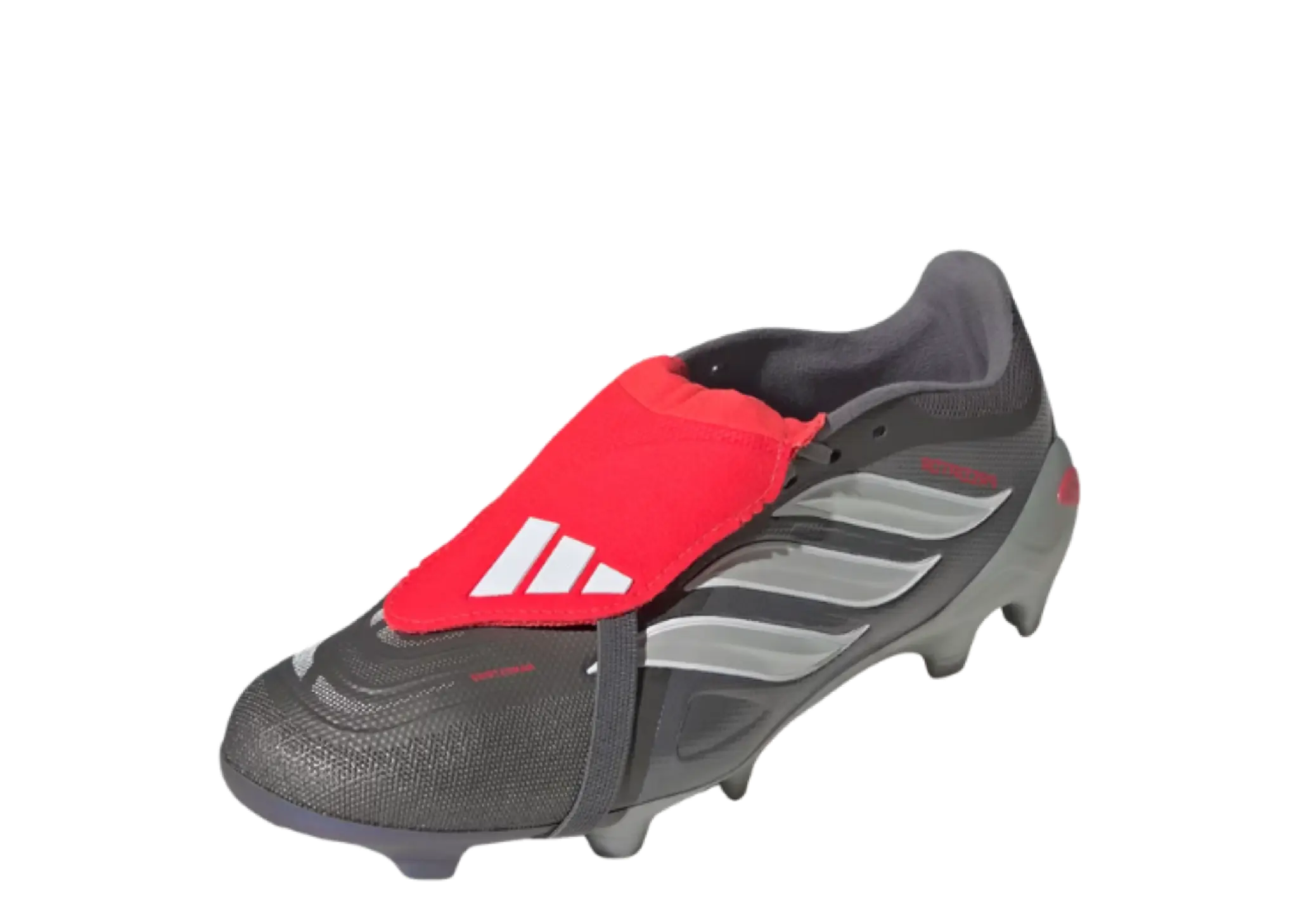 Adidas Predator League FT FG Iron Metallic Zero Metallic Lucid Red - photo 2