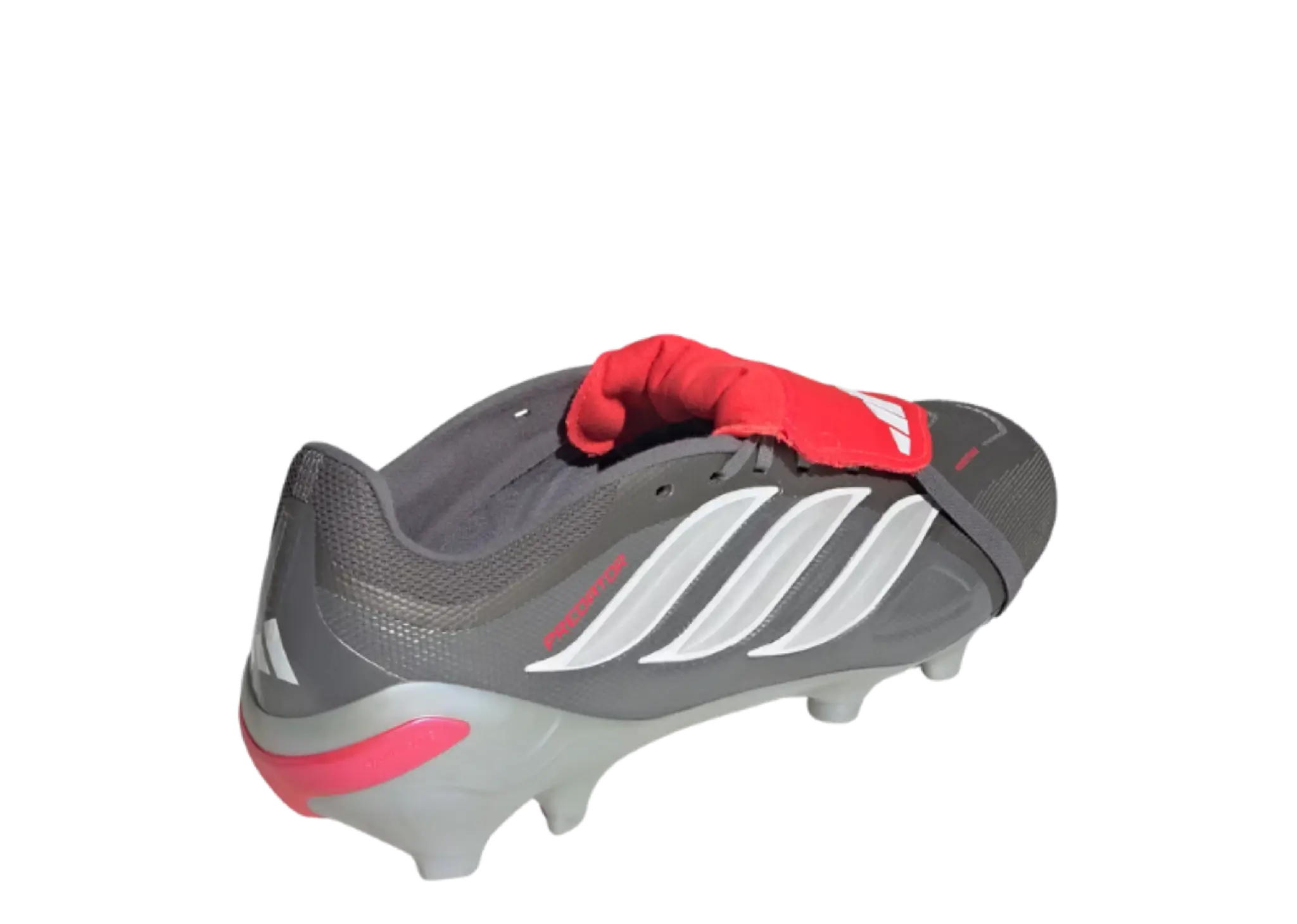 Adidas Predator League FT FG Iron Metallic Zero Metallic Lucid Red - photo 3