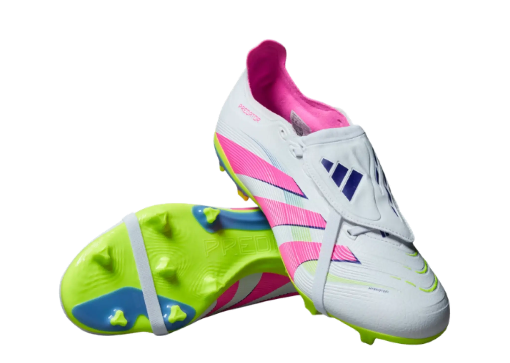 Adidas Predator League FT FG/MG Cloud White Lucid Pink Lucid Lemon - photo 2