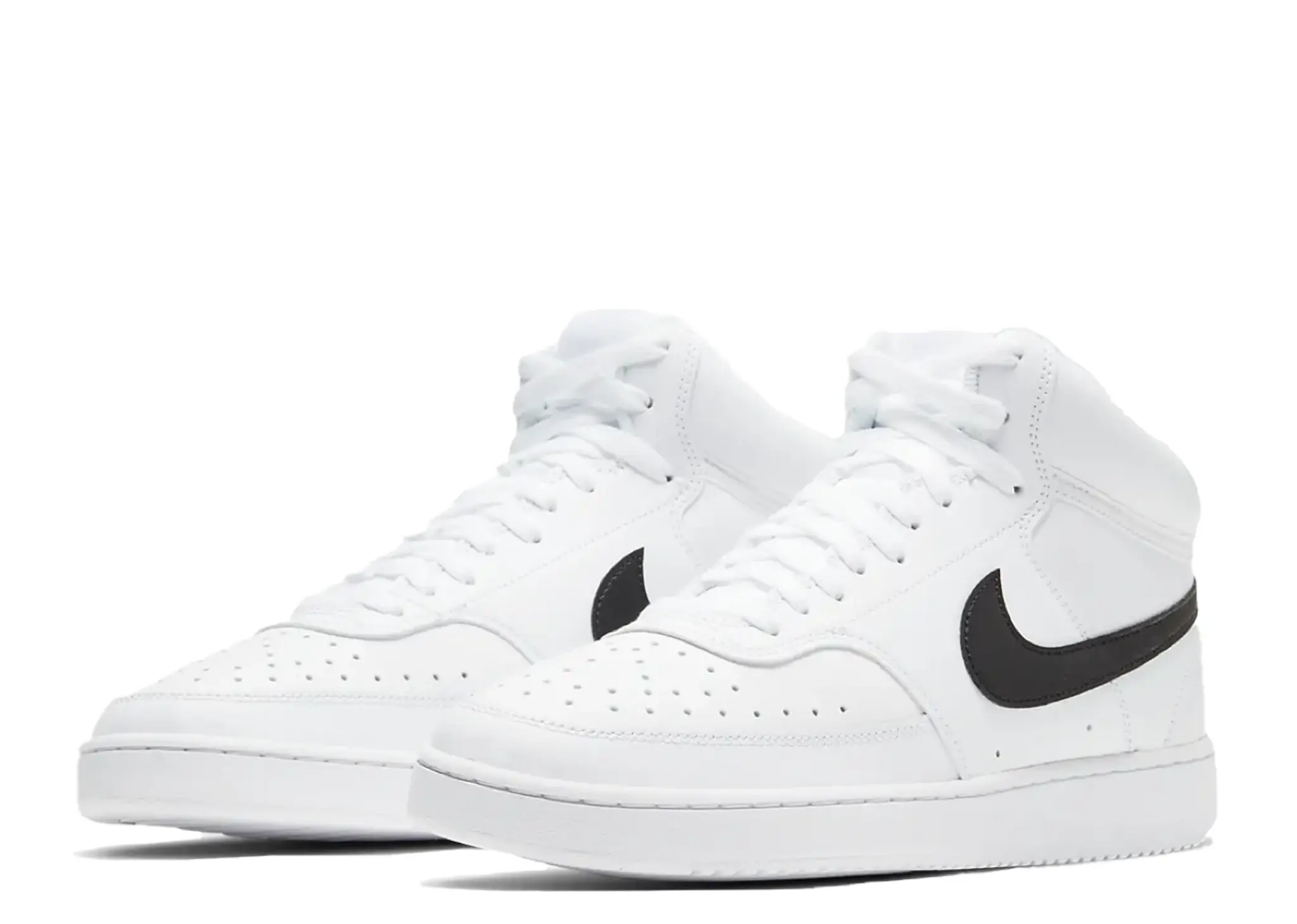 Nike Court Vision Mid White Black - photo 2