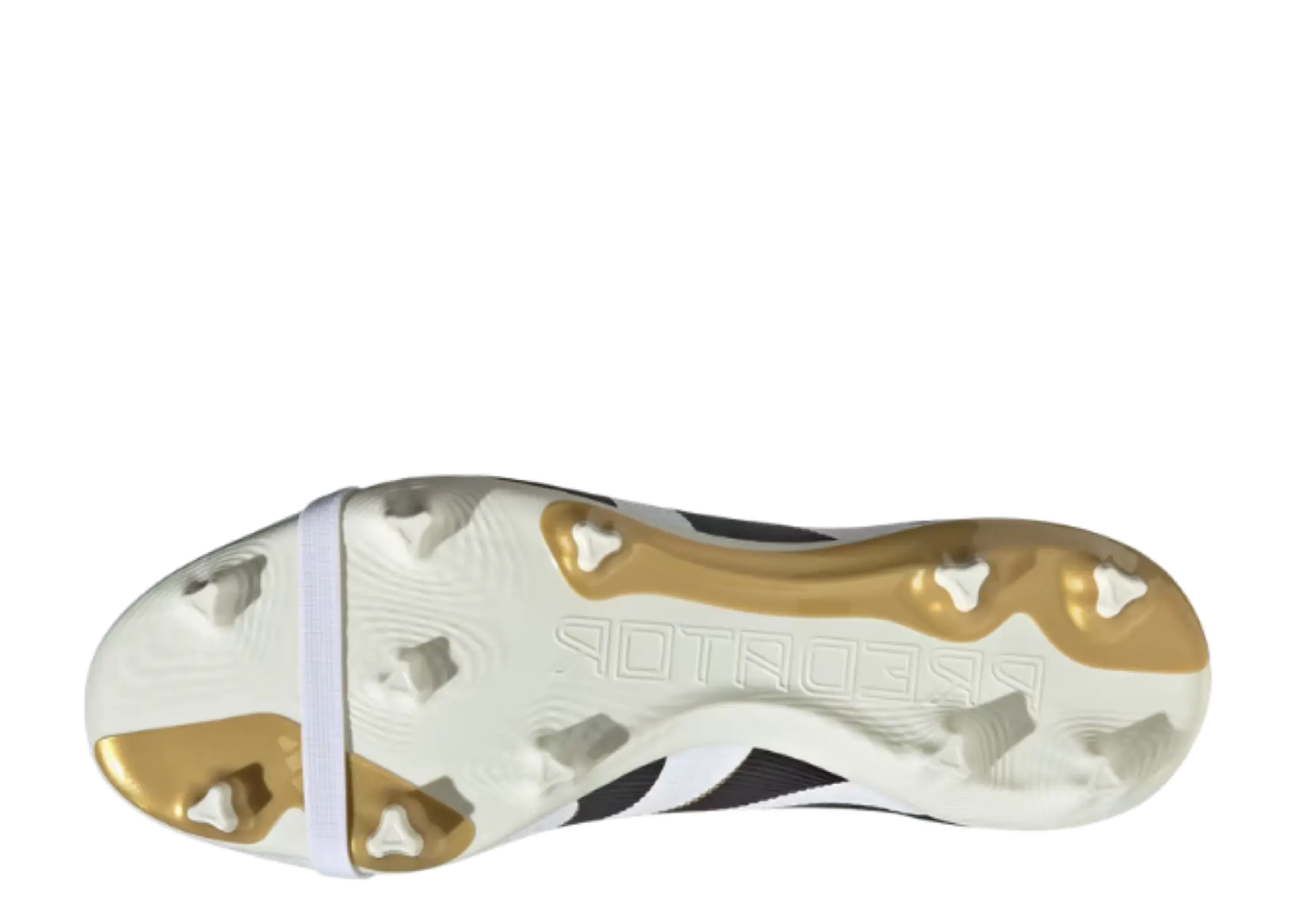 Adidas Predator League FT FG/MG Cloud White Black Gold Metallic - photo 4