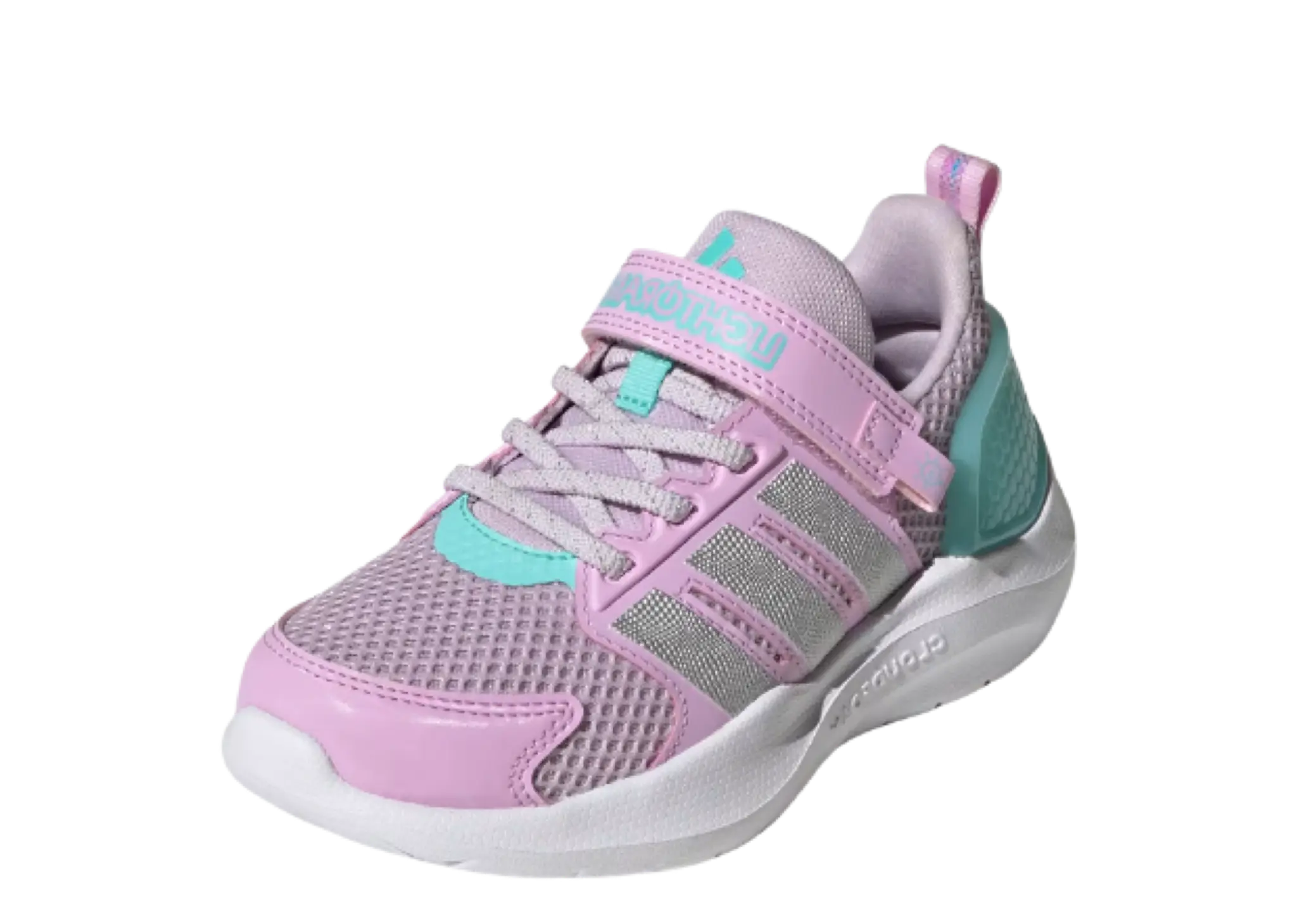 Adidas Lightorama Ice Lavender Silver Metallic Flash Aqua (Pre-School) - photo 2