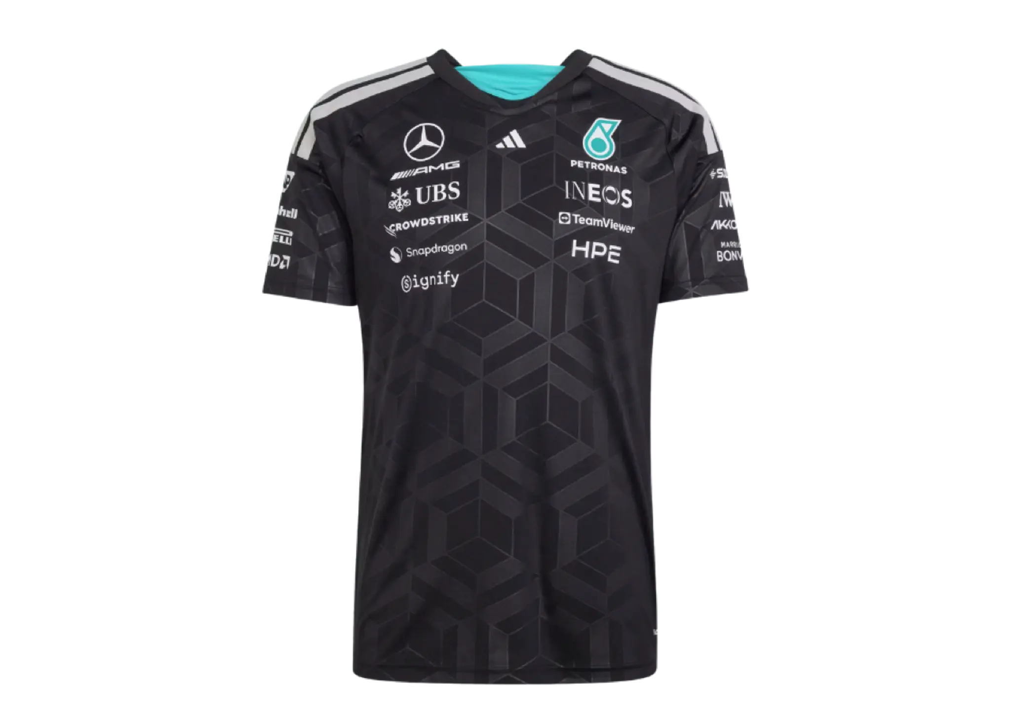 Adidas Mercedes AMG Petronas Formula One Team Driver Jersey Black
