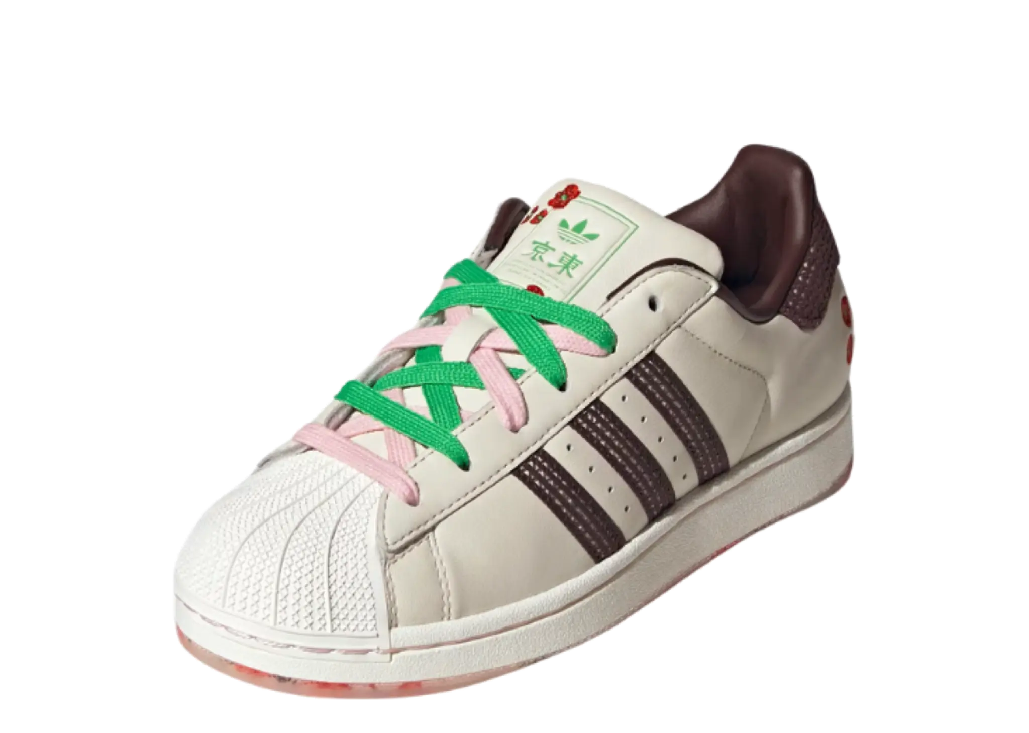Adidas Superstar II Cloud White Shadow Brown Clear Pink (Women's) - photo 2