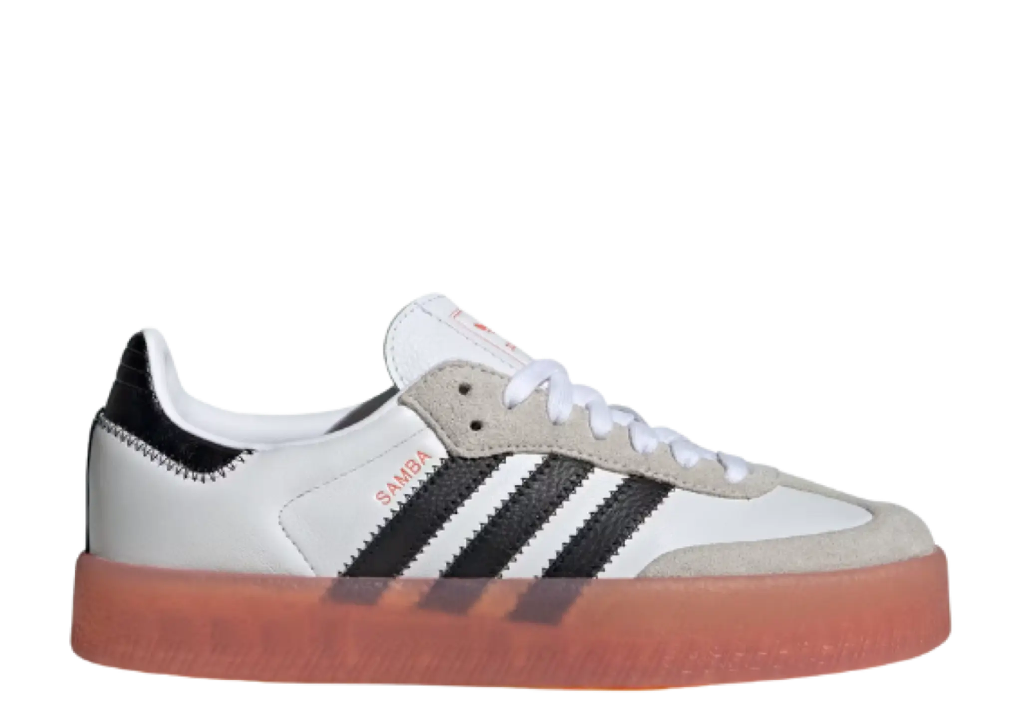 Adidas Sambae White Black Semi Coral (Women's)