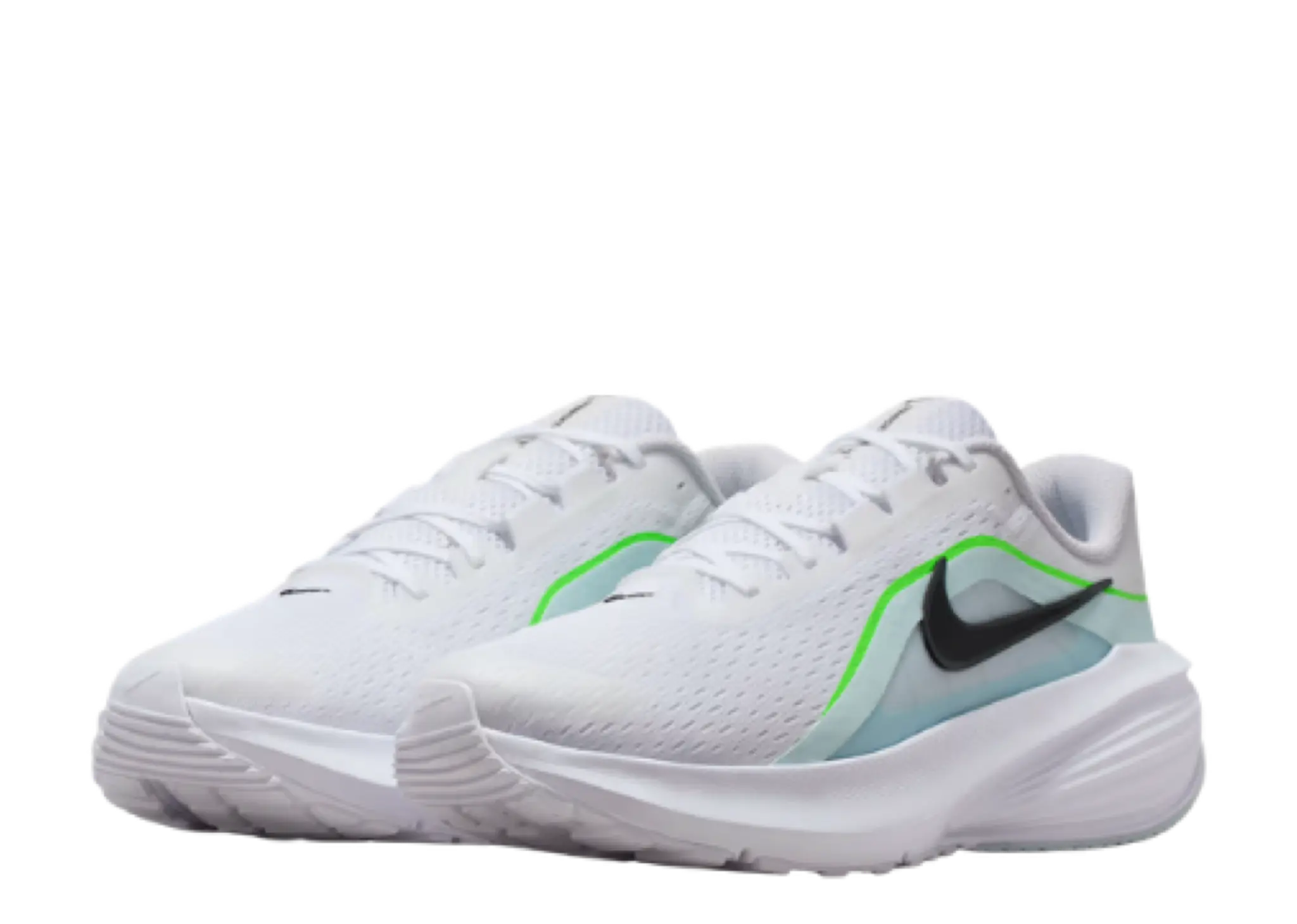 Nike Downshifter 14 White Glacier Blue Green Strike - photo 2