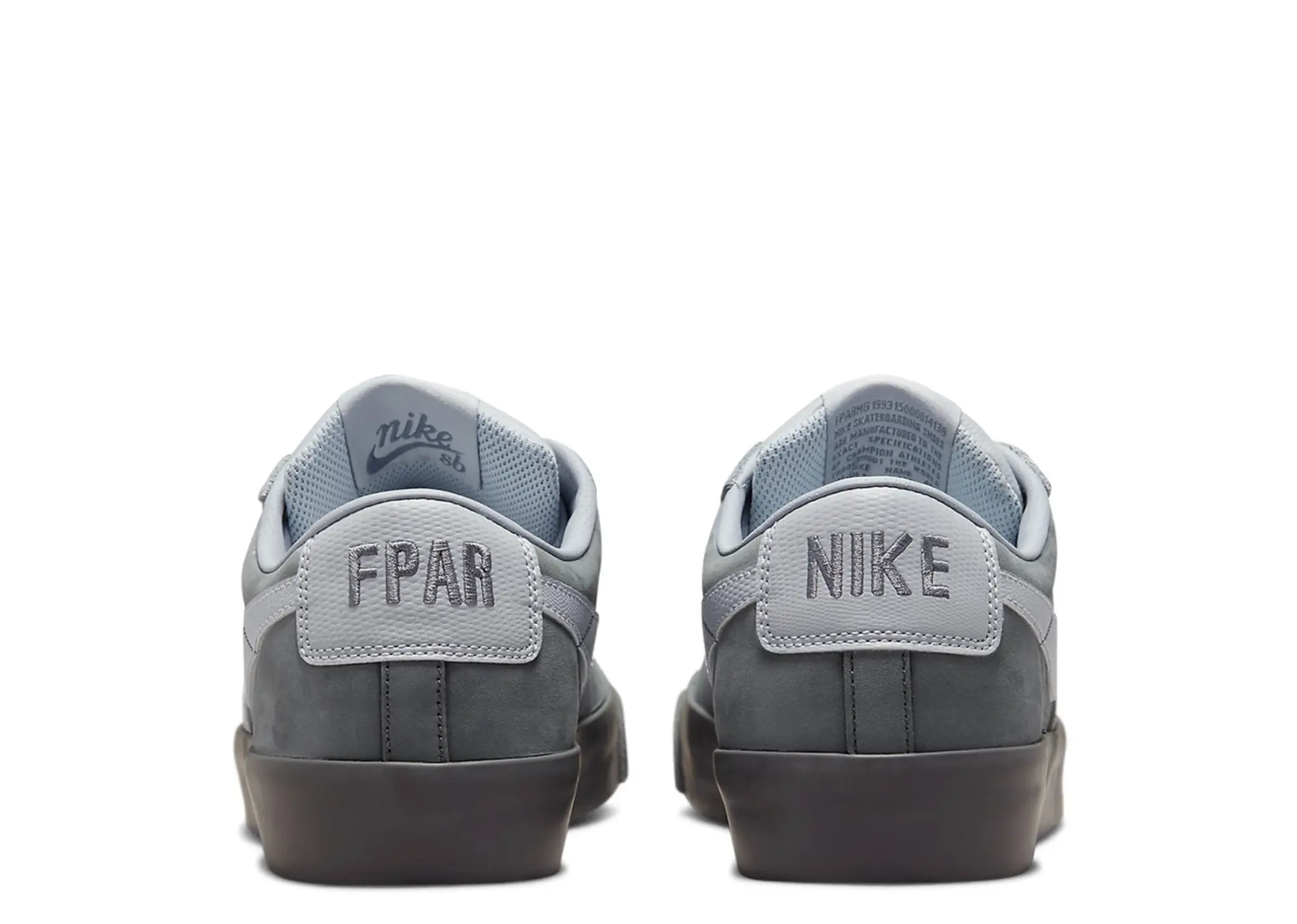 Nike SB Blazer Low FPAR Cool Grey - photo 3