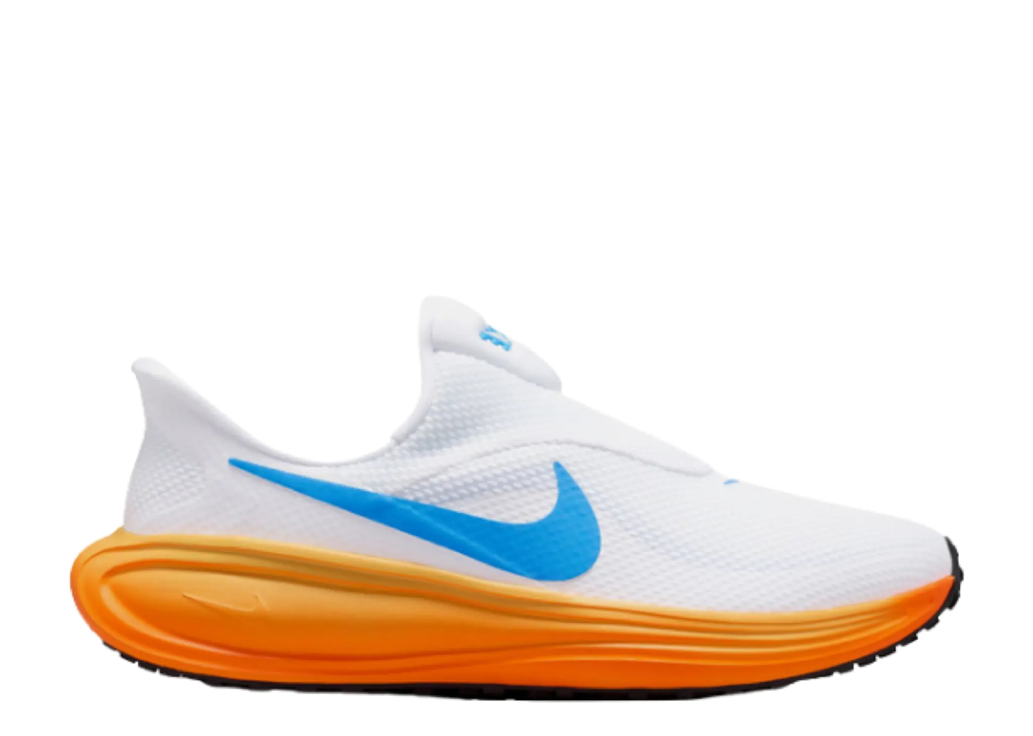 Nike Revolution 8 EasyOn White Hydrogen Blue Total Orange