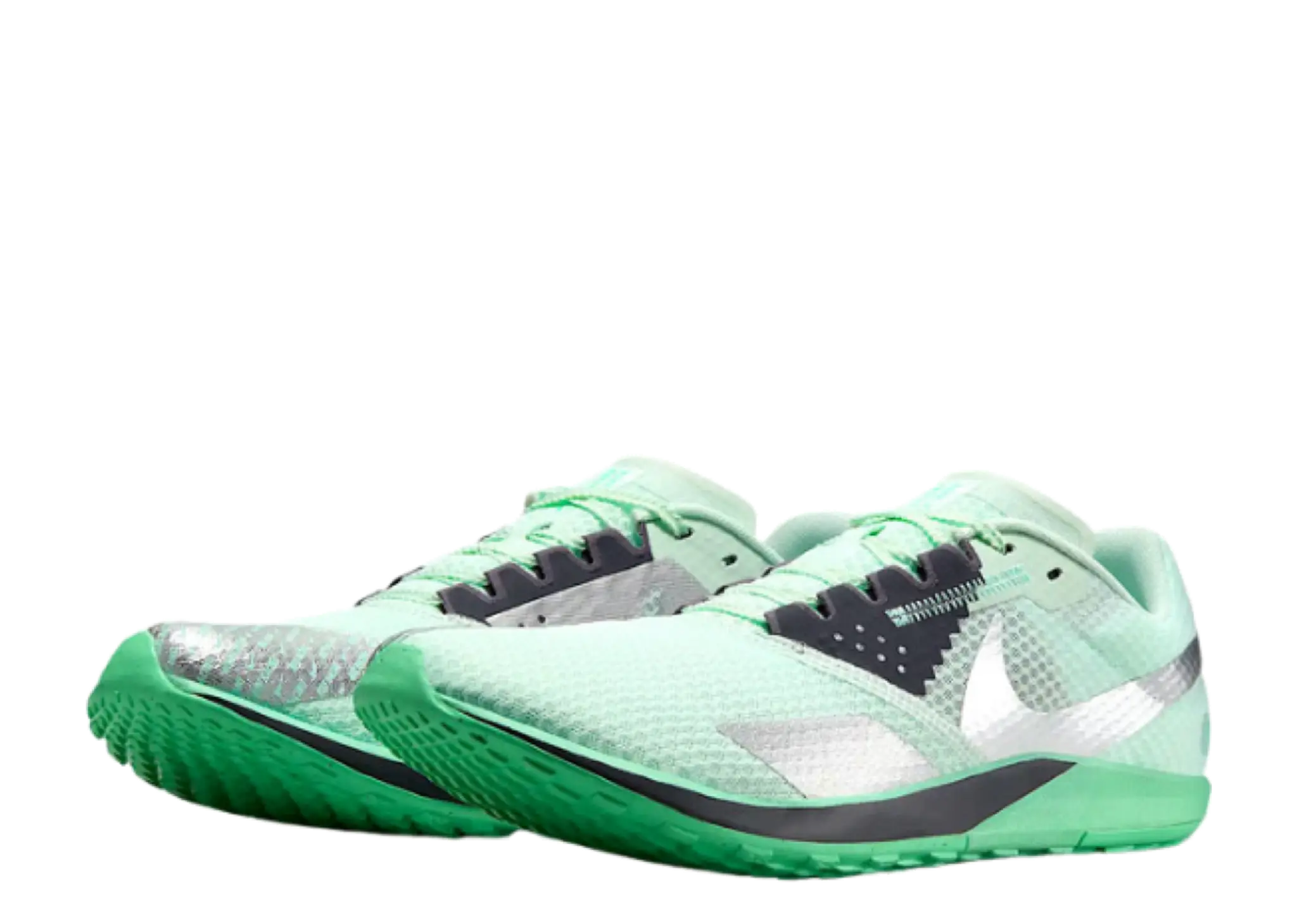 Nike Zoom Rival Waffle 6 Barely Green Green Glow Mint Foam Metallic Silver - photo 2