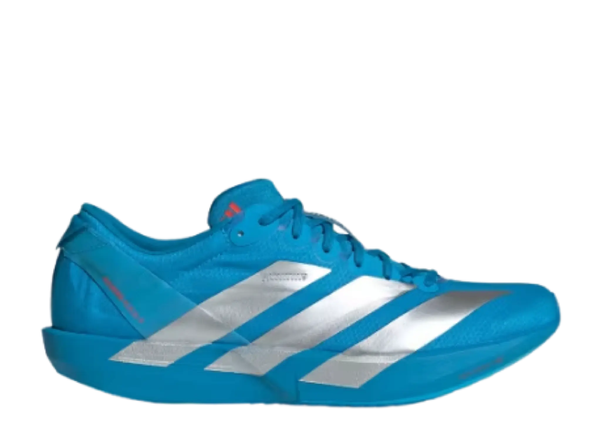 Adidas Adizero Adios 9 Silver Metallic Lucid Red