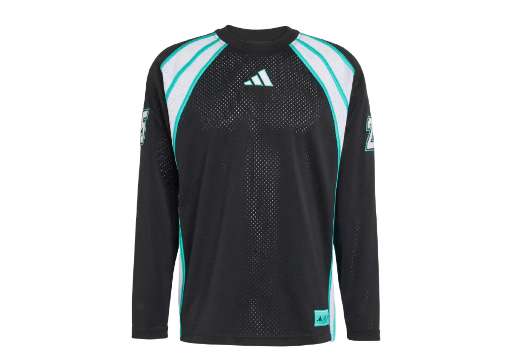 Adidas Mercedes AMG Petronas Formula One Team Las Vegas Longsleeve Tee Black