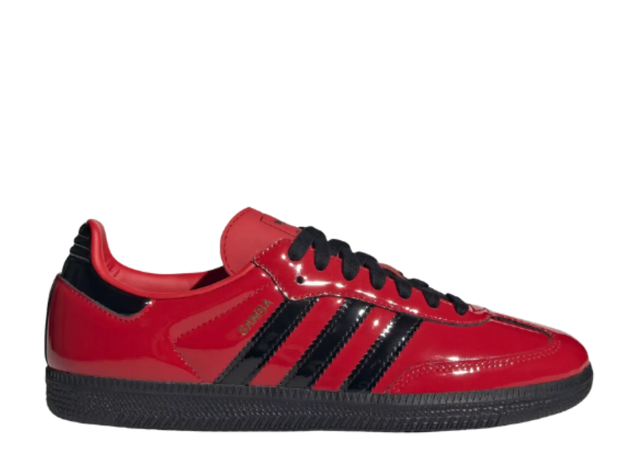 Adidas Samba OG Better Scarlet Core Black Gold Metallic (Women's)