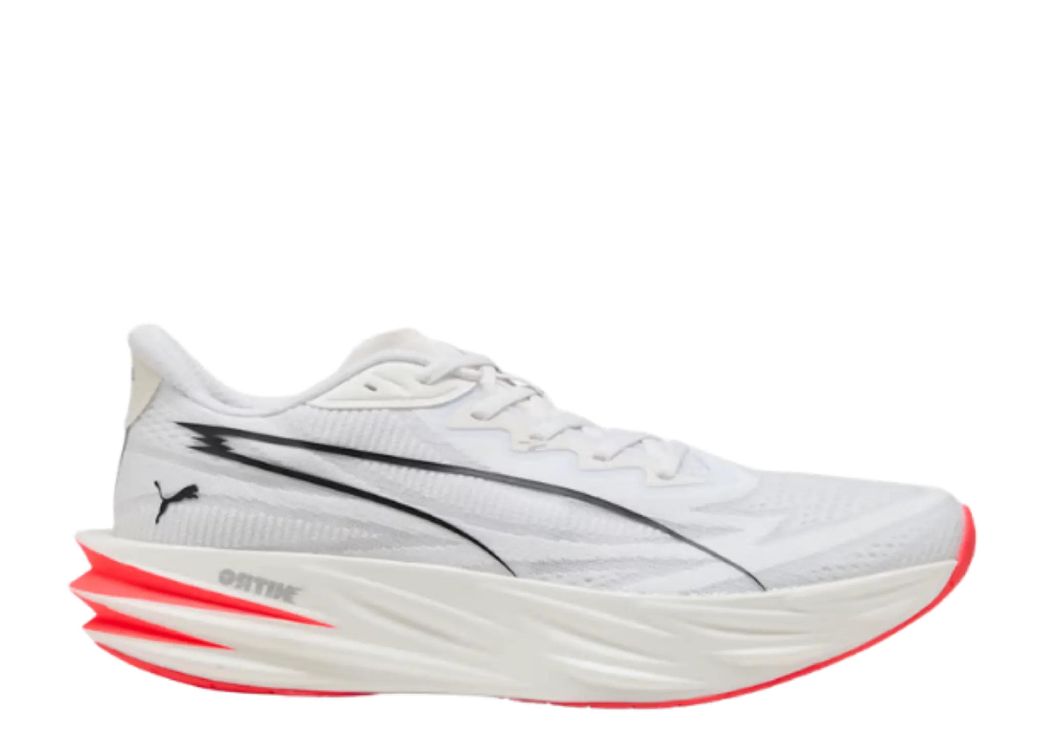 Puma Deviate Pure Nitro White Ultra Red Silver