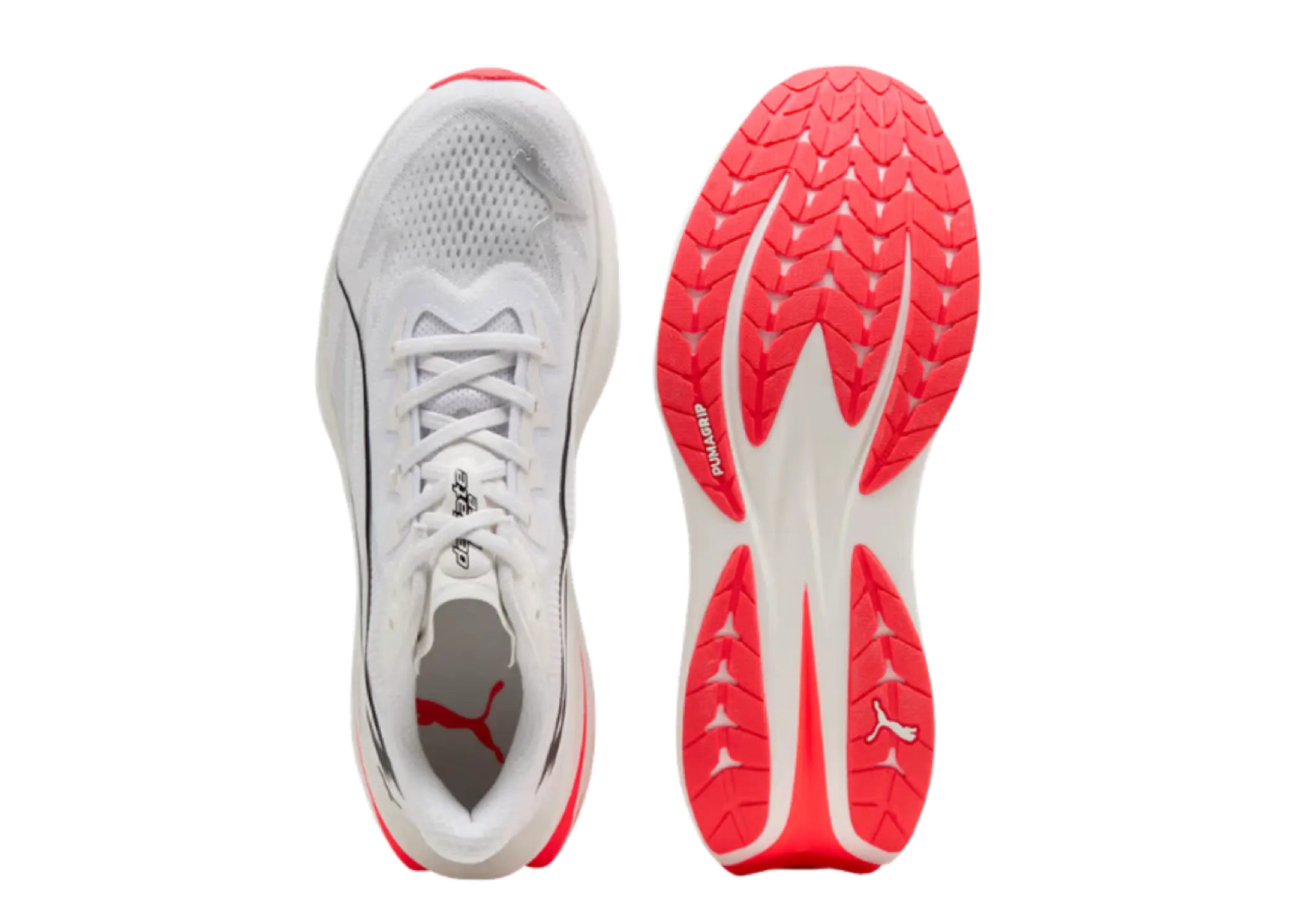 Puma Deviate Pure Nitro White Ultra Red Silver - photo 4