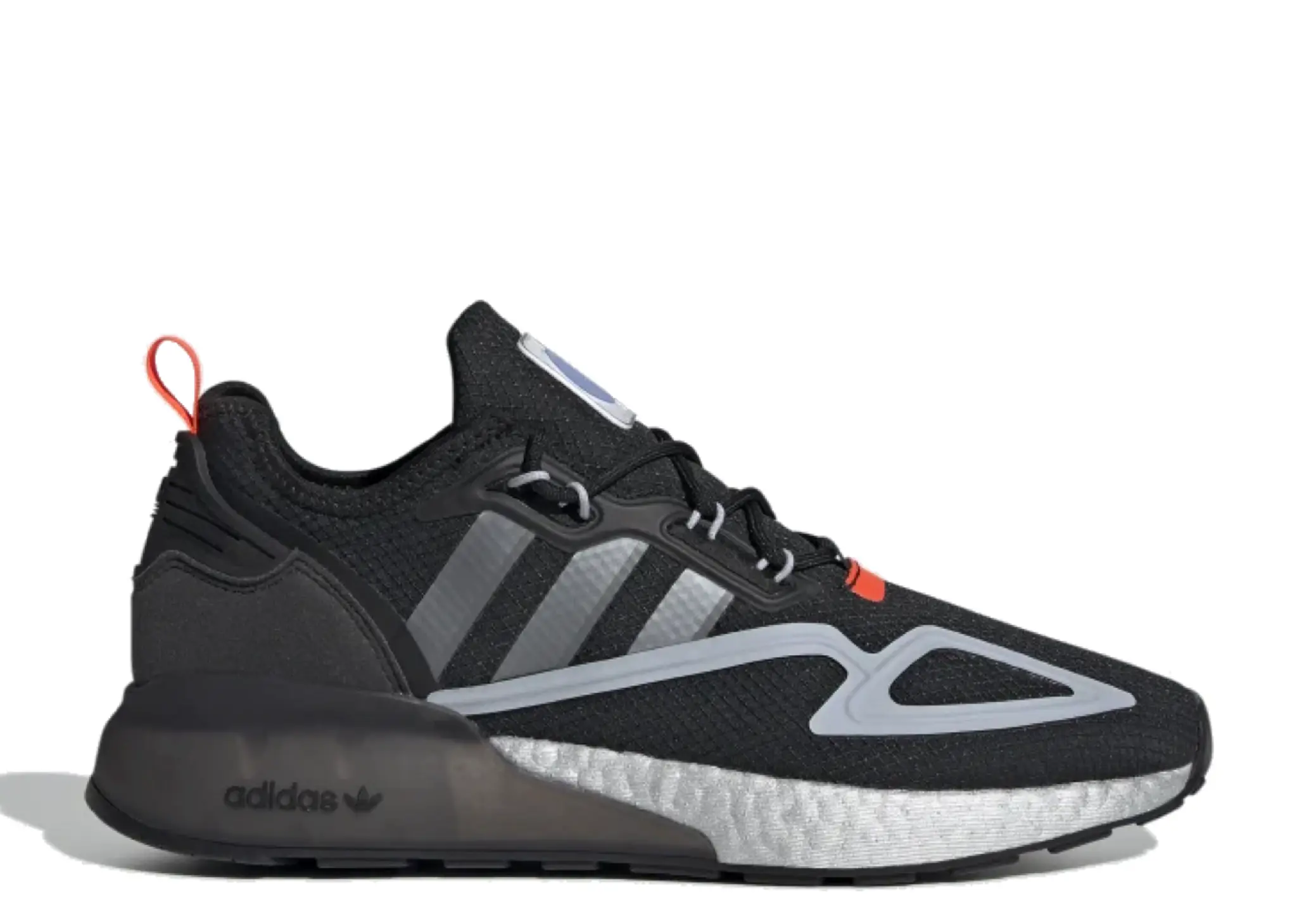 Adidas ZX 2K Boost Black Halo Silver