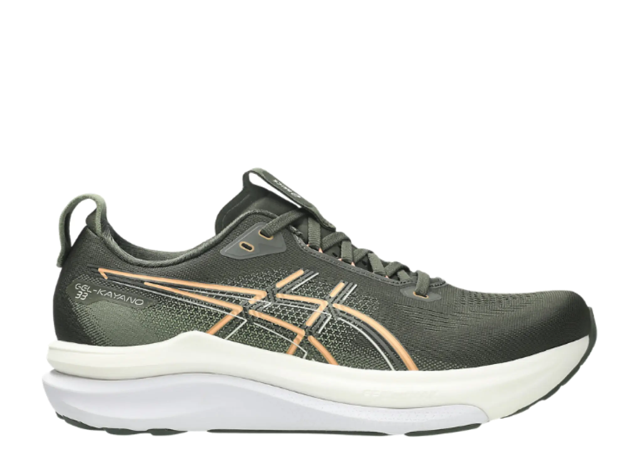 ASICS Gel-Kayano 33 Vintage Khaki Bright Sunstone