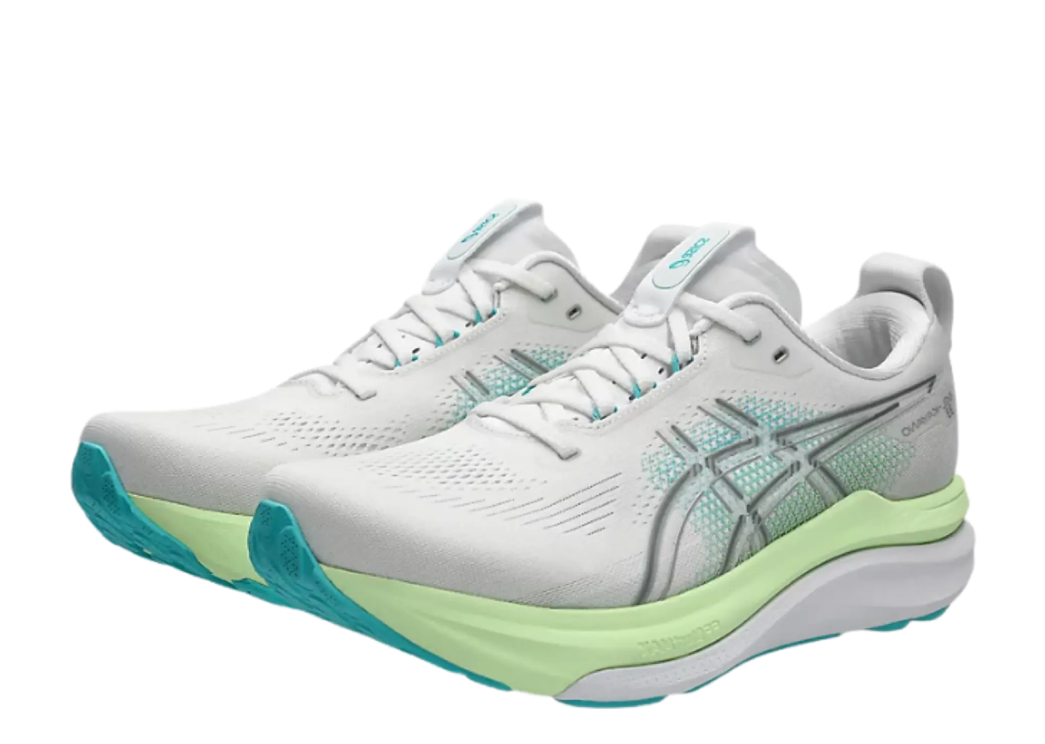 ASICS Gel-Kayano 33 White Energy Aqua - photo 2