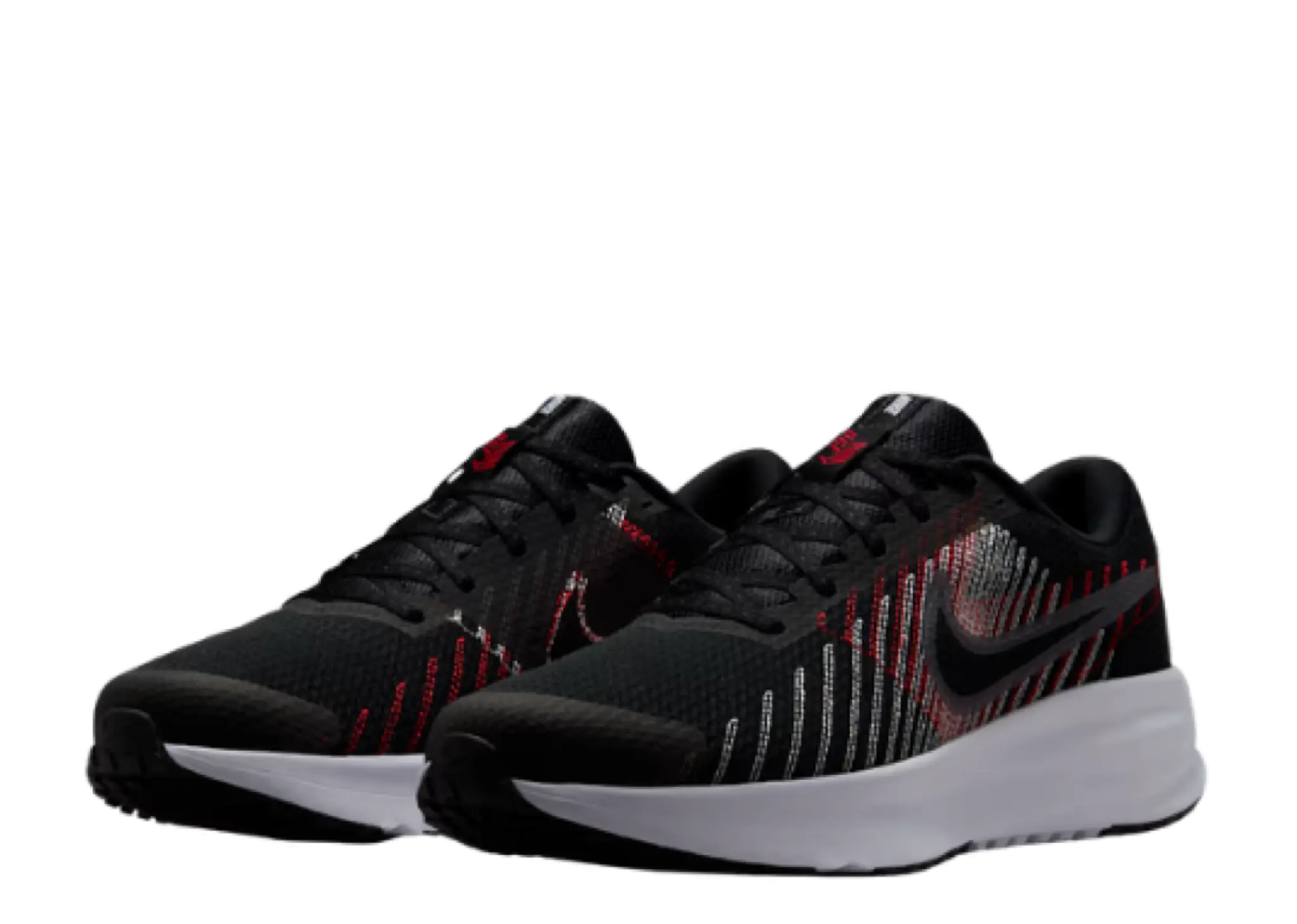 Nike Run Defy Black University Red White Cool Grey - photo 2