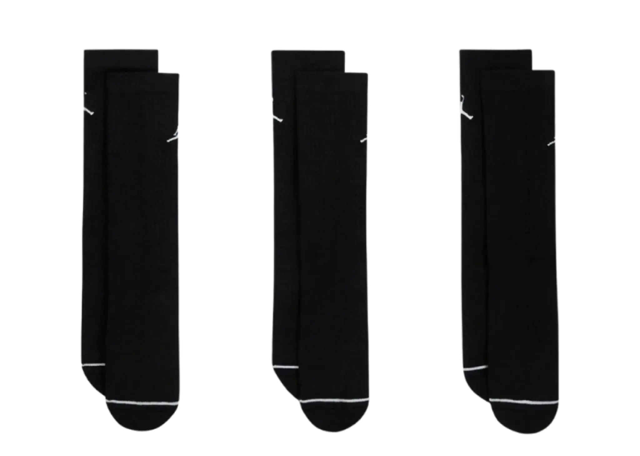 Nike Air Jordan Everyday Crew Socks Black (3 Pairs) - photo 3