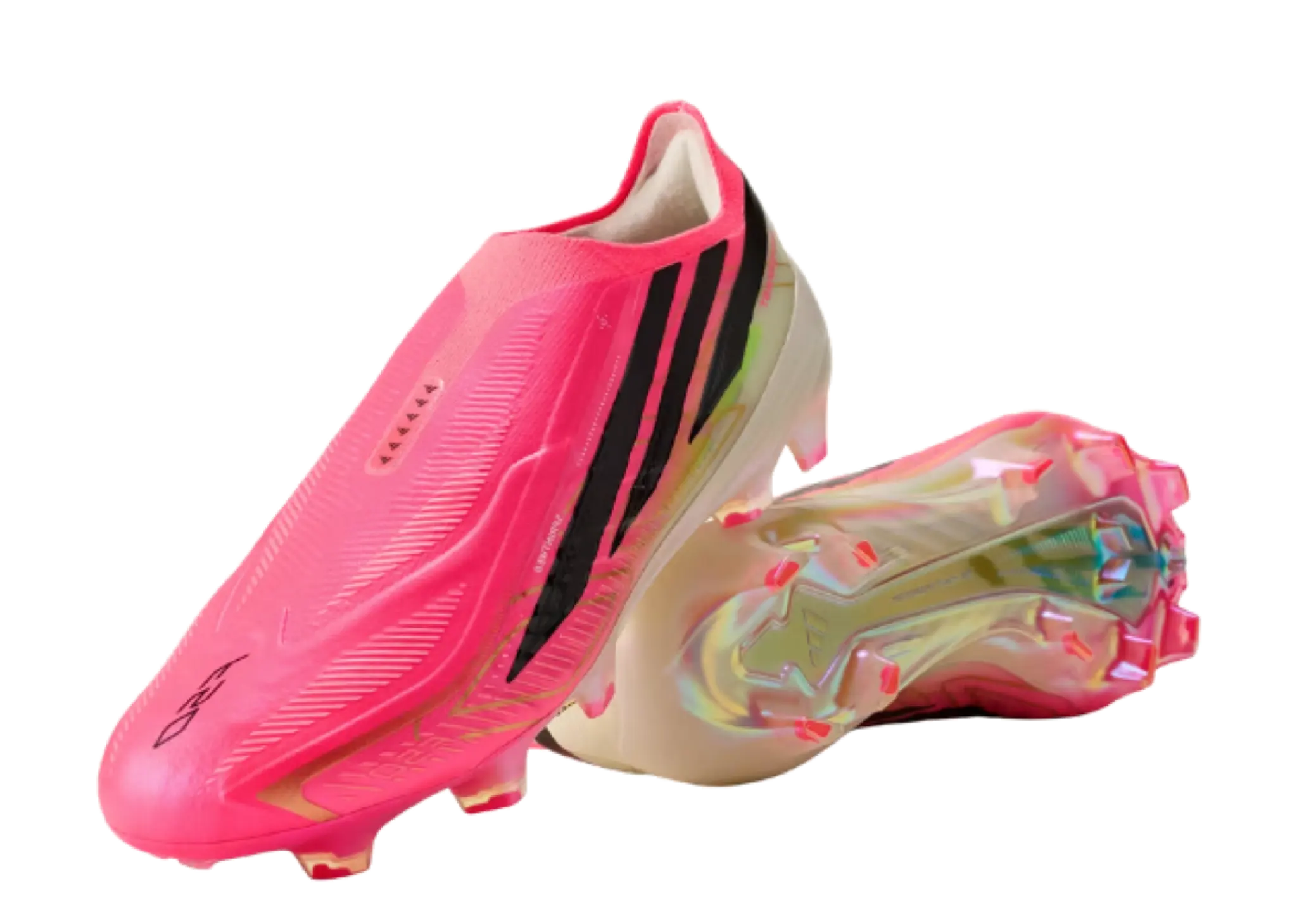 Adidas F50 Hyperfast Elite LL FG Solar Turbo Core Black - photo 2