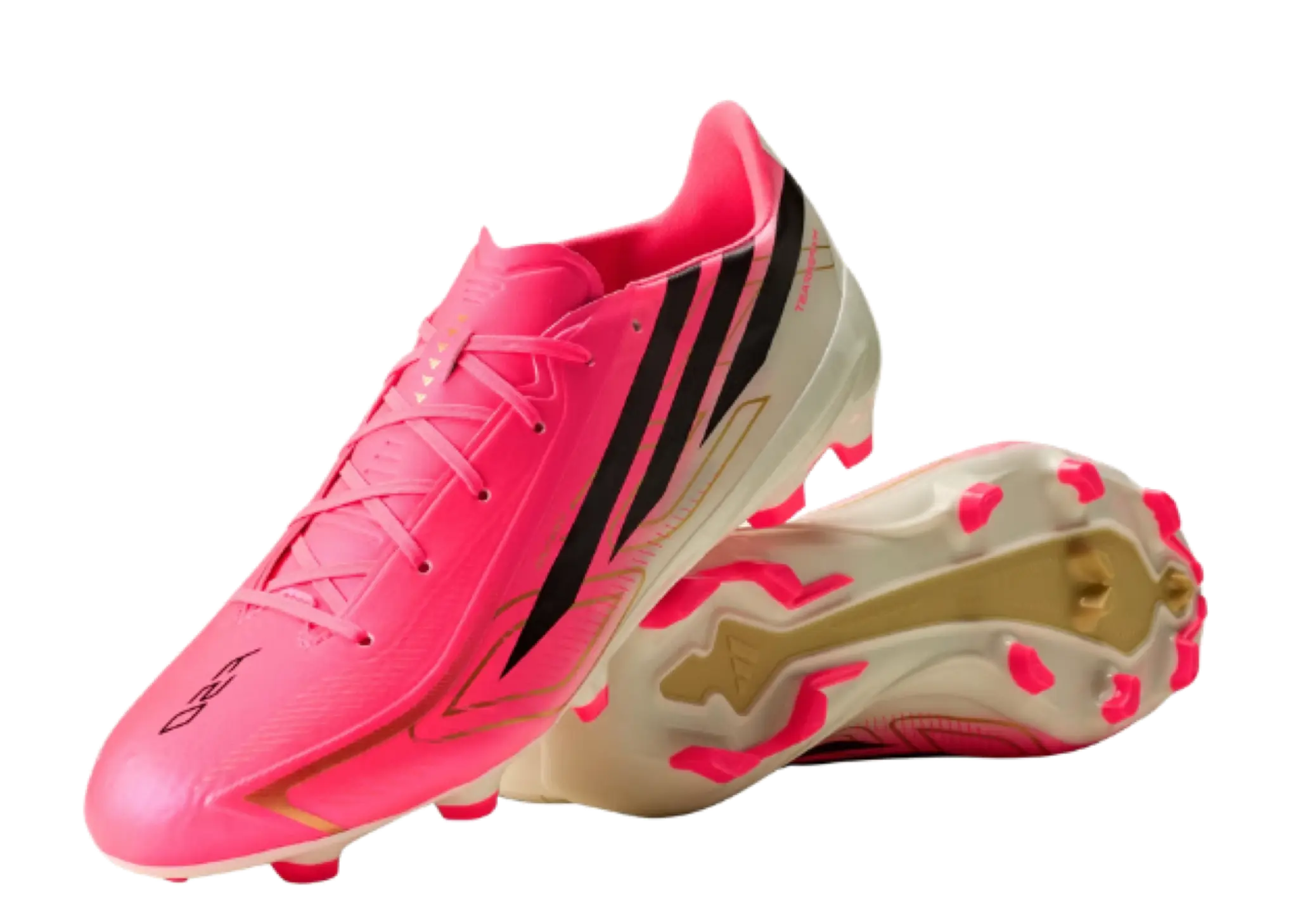 Adidas F50 Hyperfast League FG Solar Turbo Core Black - photo 2