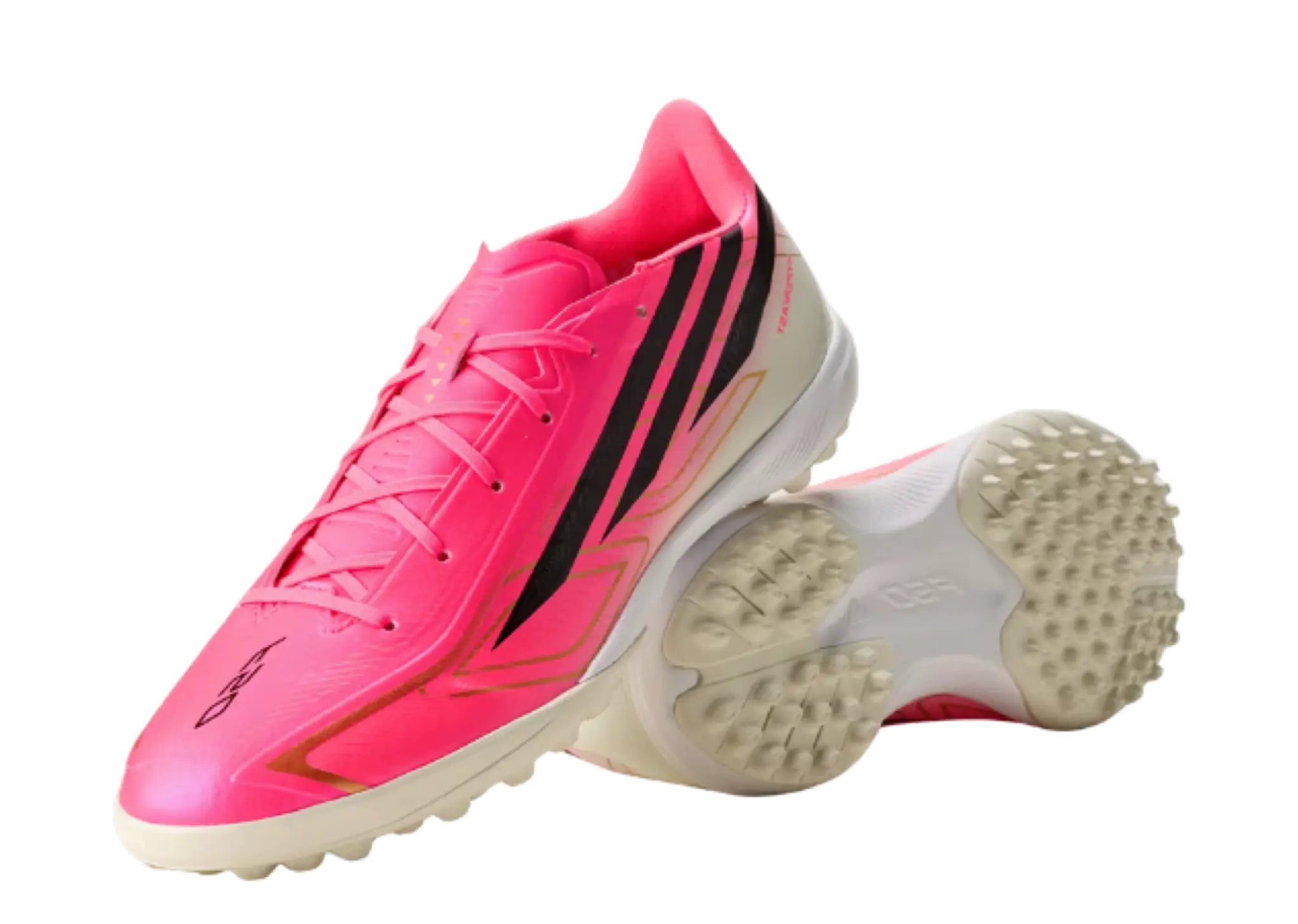 Adidas F50 Hyperfast League Turf Solar Turbo Core Black - photo 2