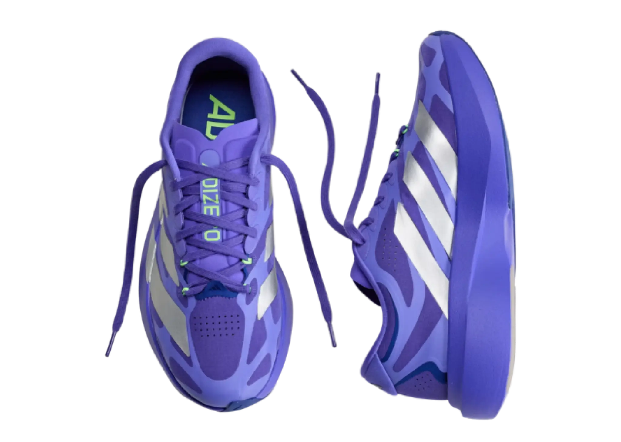 Adidas Adizero Evo SL EXO Purple Silver Metallic Pure - photo 3